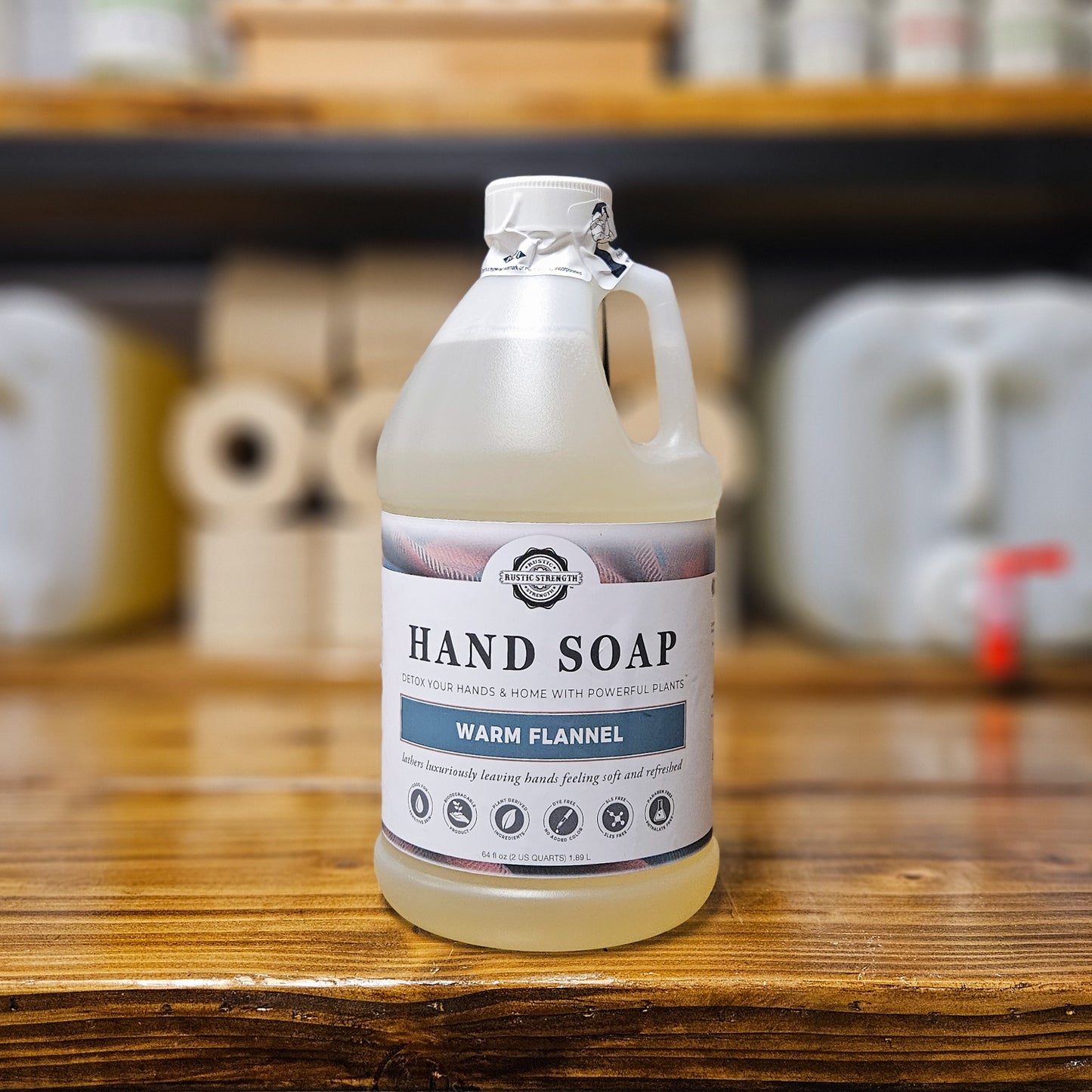 CLEARANCE | Hand Soap | Warm Flannel ( Half Gallon )