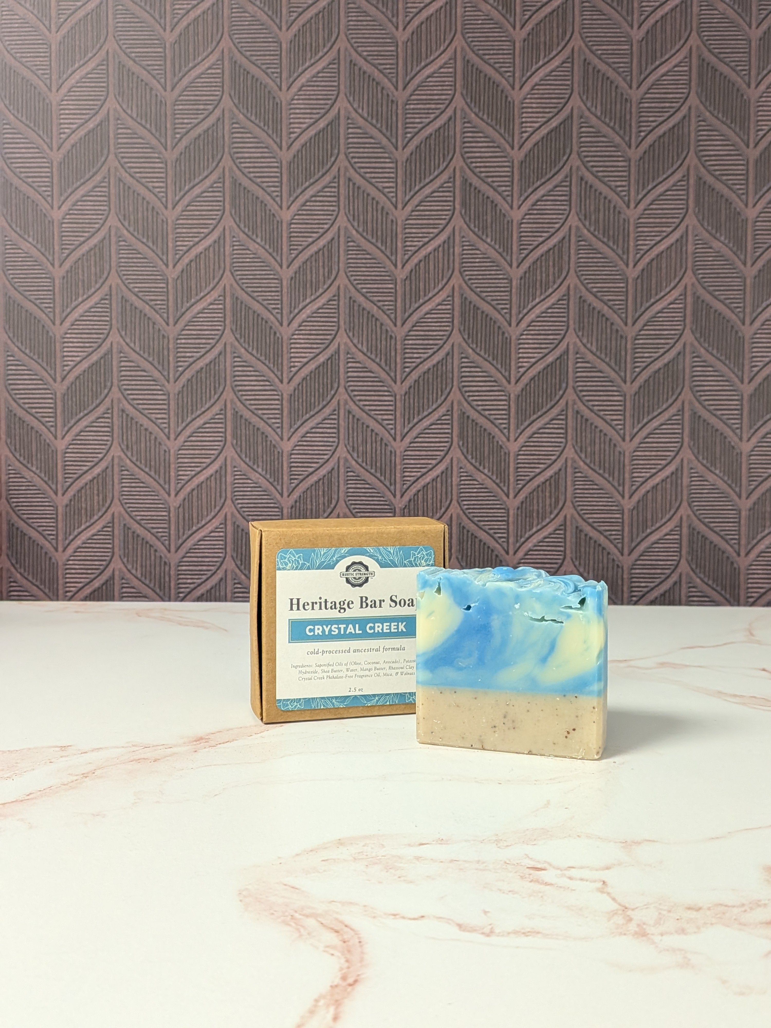CLEARANCE | Bar Soap | Crystal Creek - imperfect pour | 2.5 oz