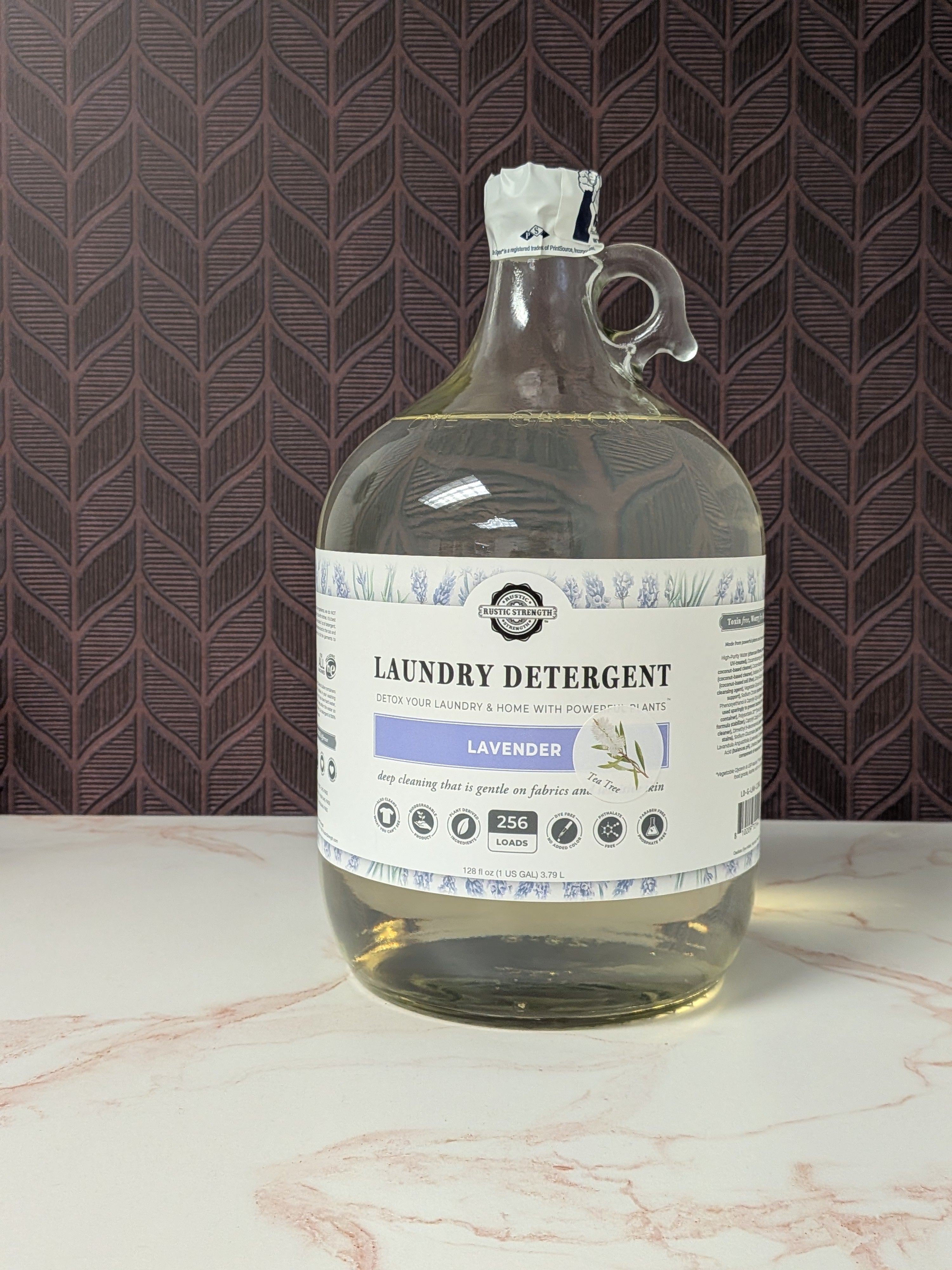 CLEARANCE | Laundry Detergent | Lavender & Tea Tree ( 1 Gallon Glass )