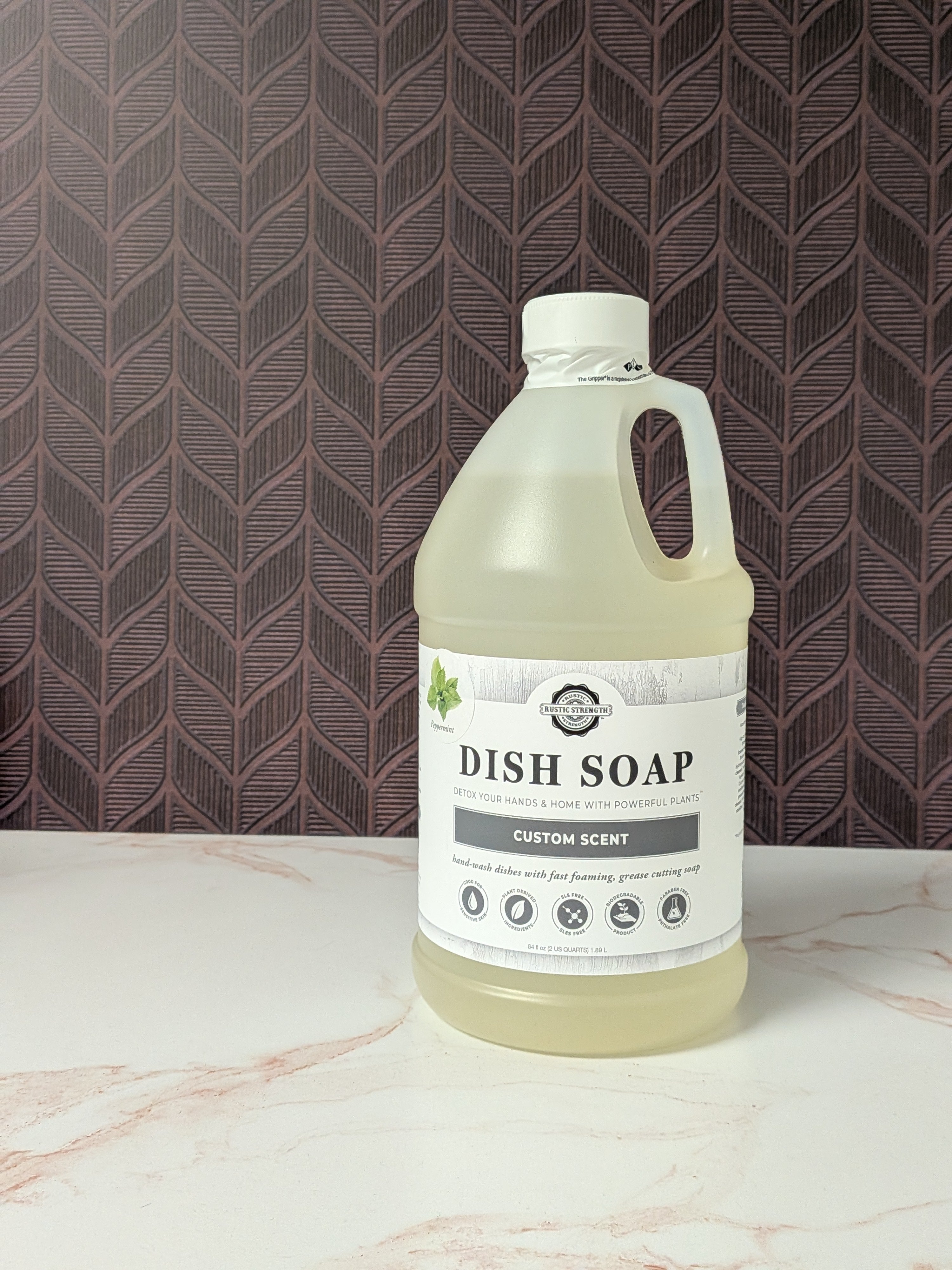 CLEARANCE | Dish Soap | Peppermint (Half Gallon)