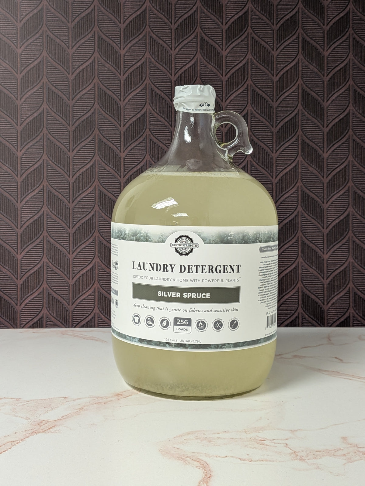 CLEARANCE | Laundry Detergent | Silver Spruce ( 1 Gallon Glass ) Double-Scented