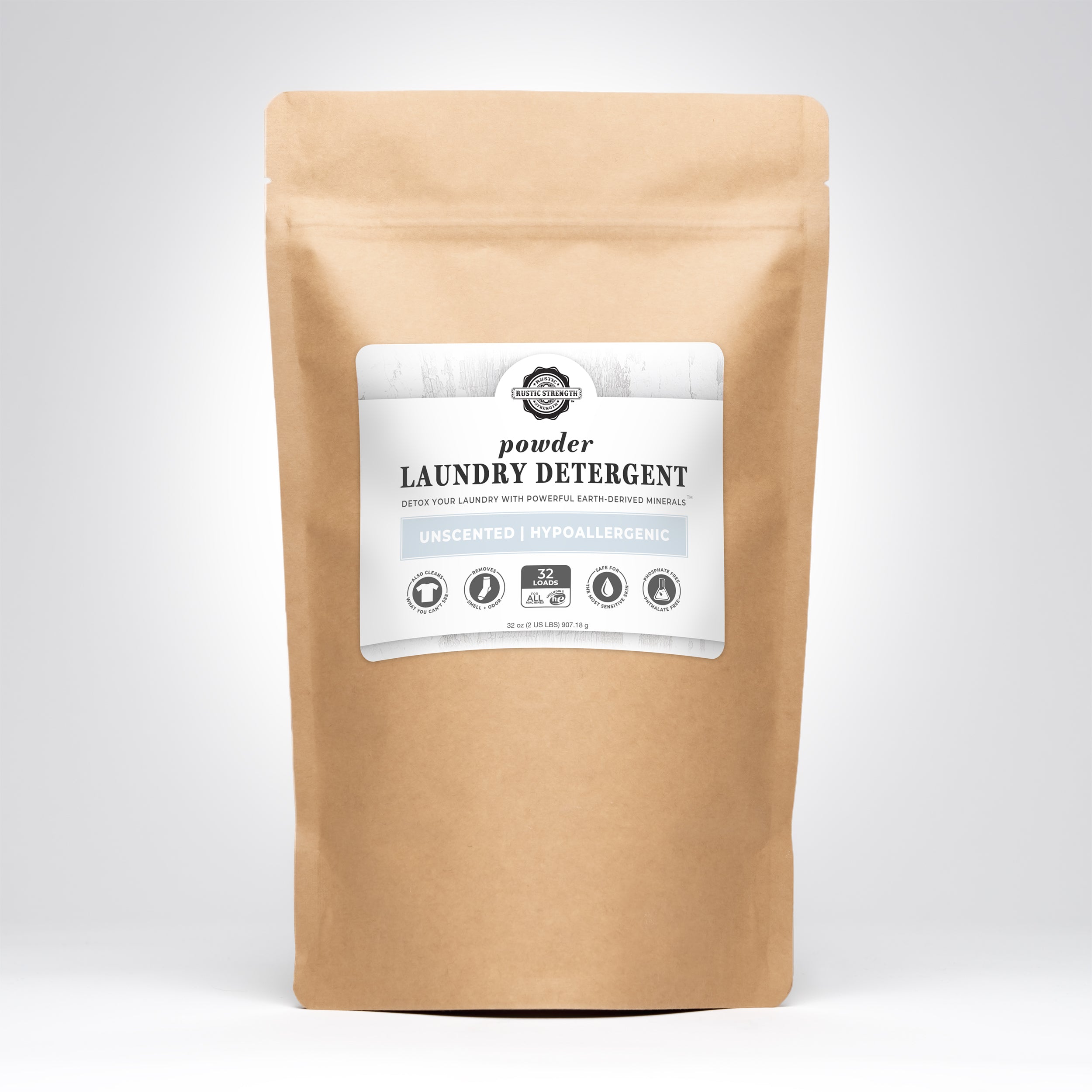 Lundry Powder Powder Laundry Detergent | Natural, Non Toxic & Unscented Washing ...