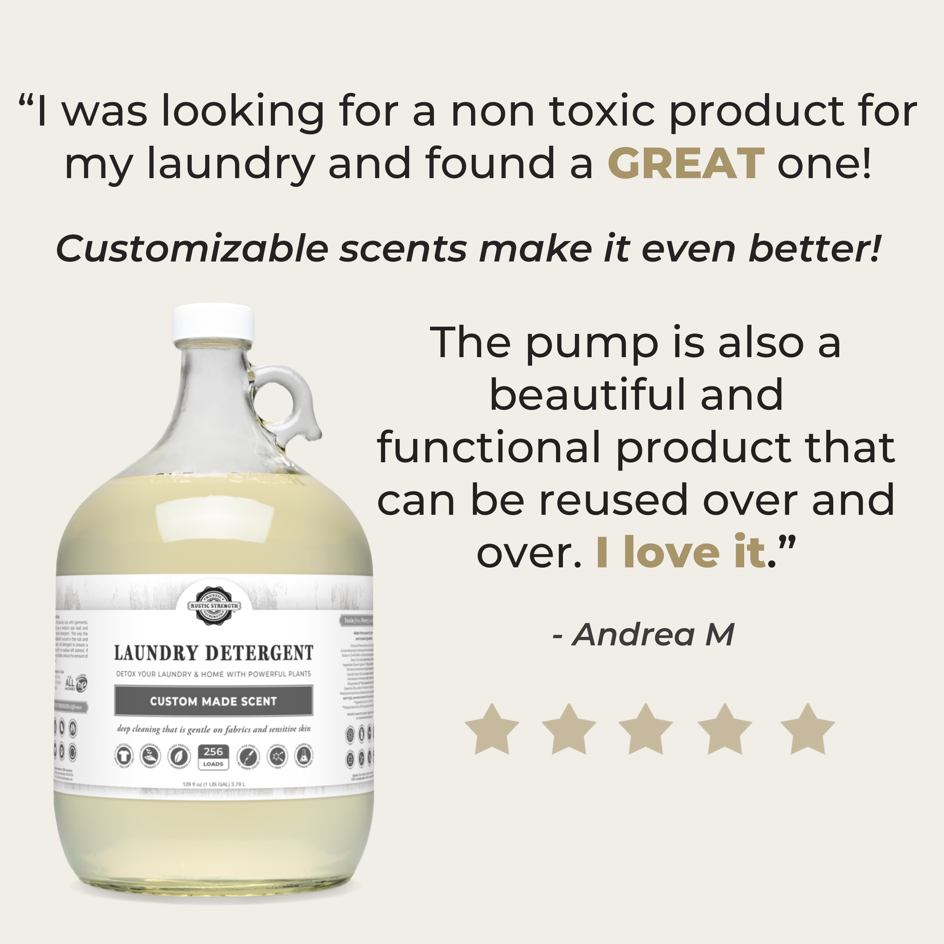 Laundry Detergent | Custom Made Scent