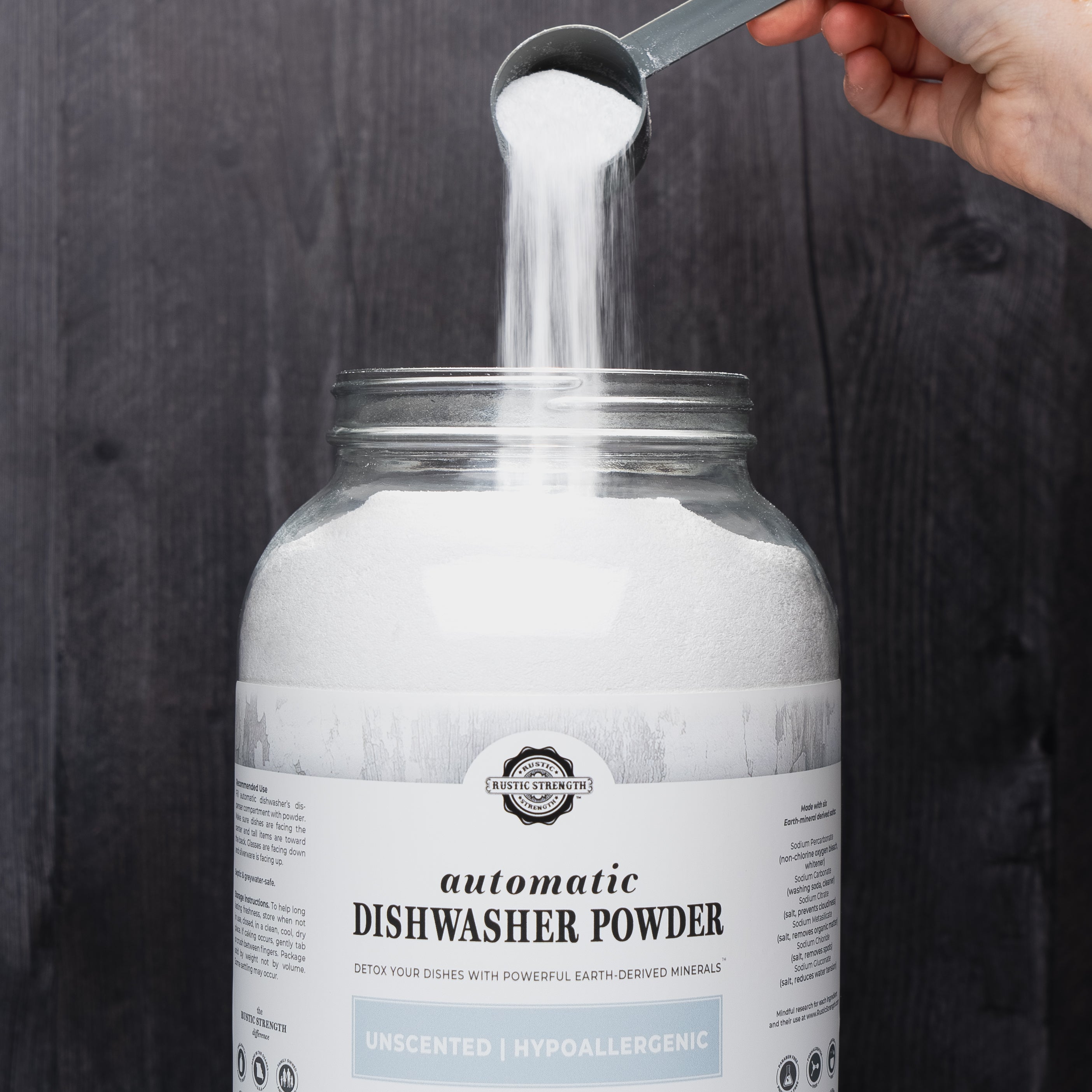 Loading Dish Powder Automatic Dishwasher Powder – Rustic Strength