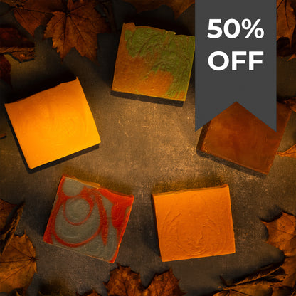 CLEARANCE | Bar Soap | Autumn 5 pack