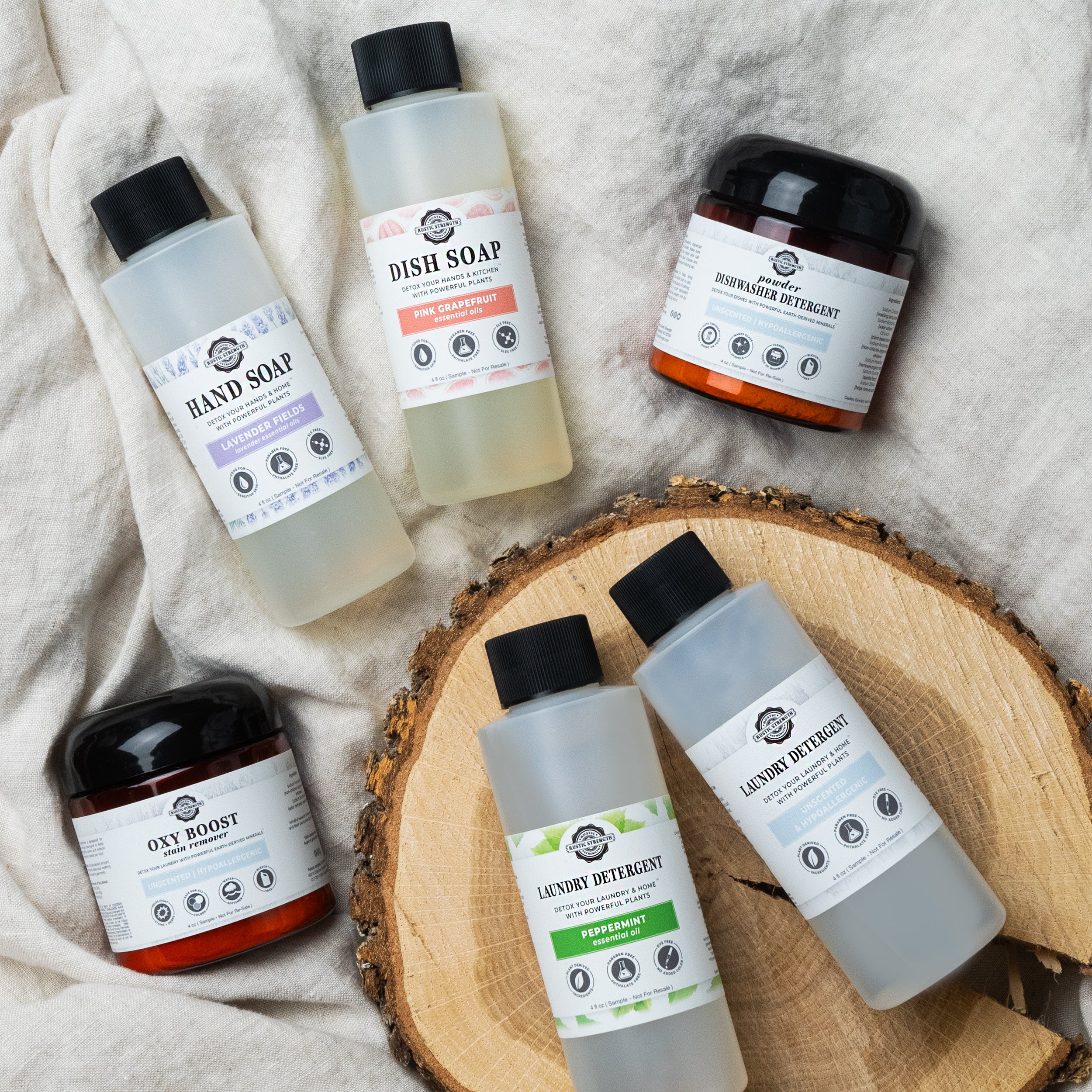 Best Sellers Sample Set | Scented – Rustic Strength