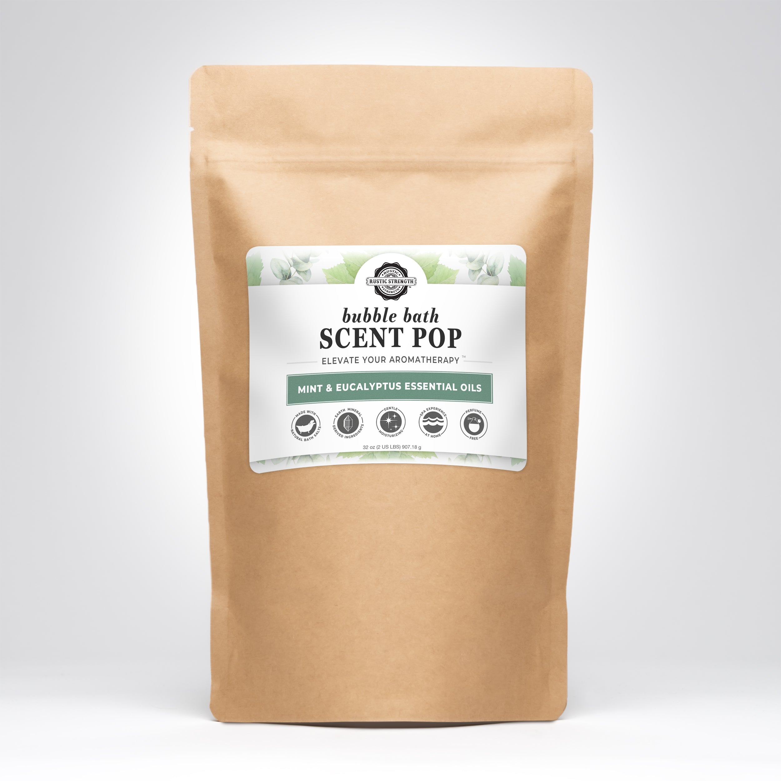 Bubble Bath Scent Pop | Mint & Eucalyptus
