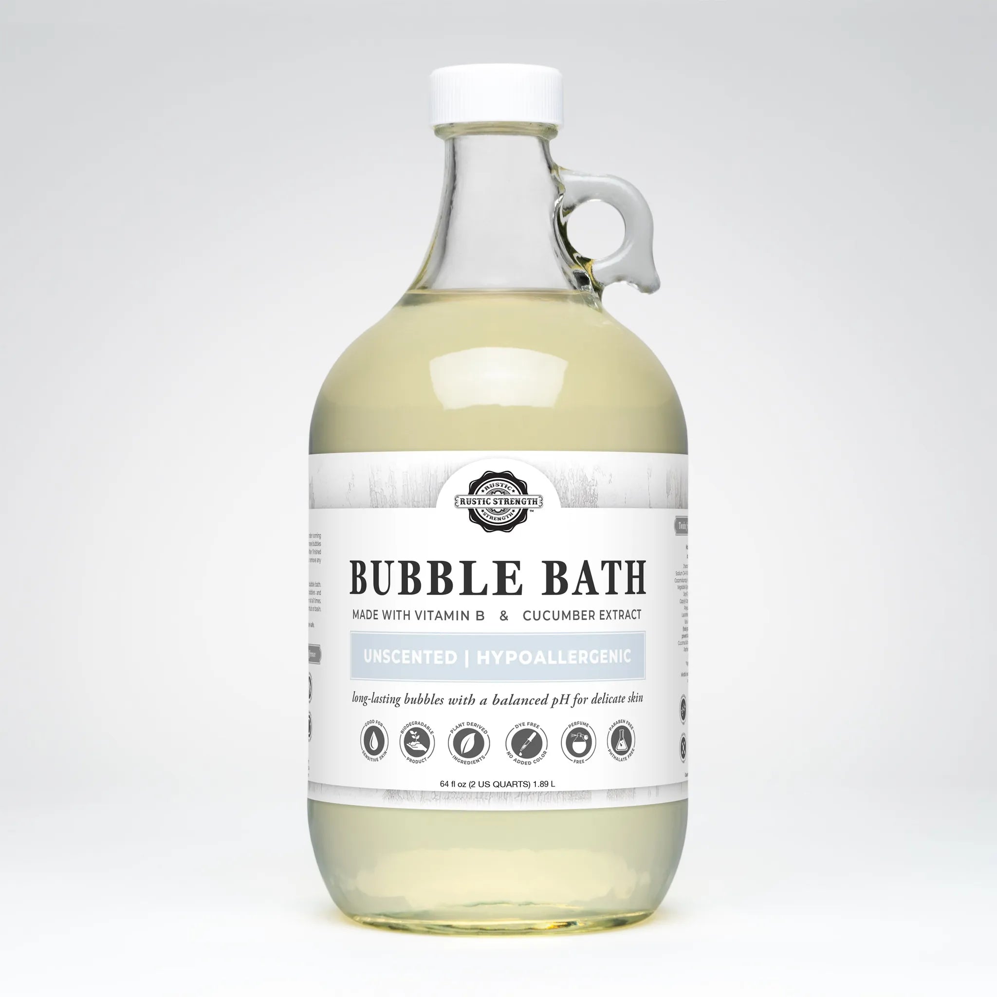 Bubble Bath | Popular Scents or Unscented - Rustic Strength