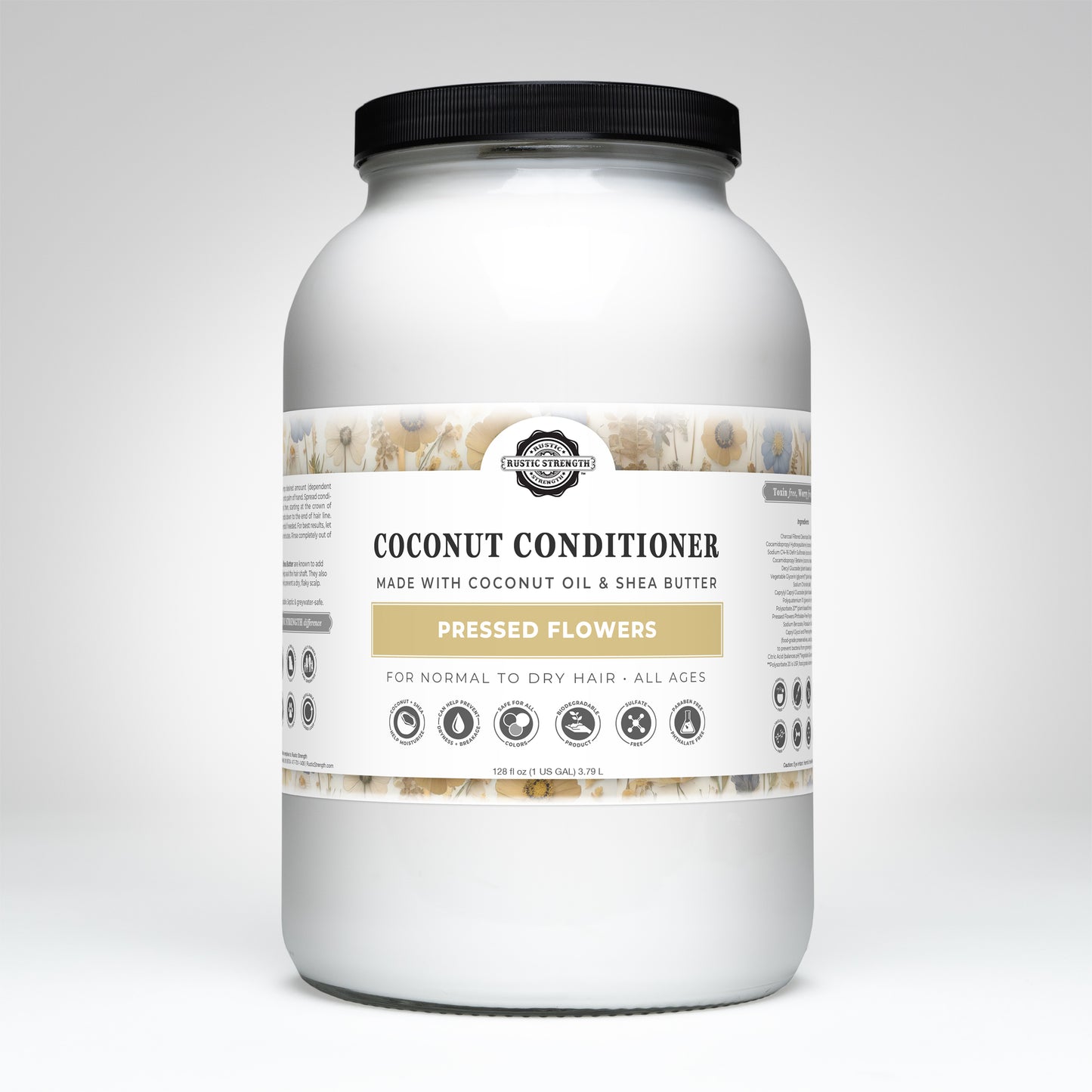 Coconut Conditioner | Pressed Flowers