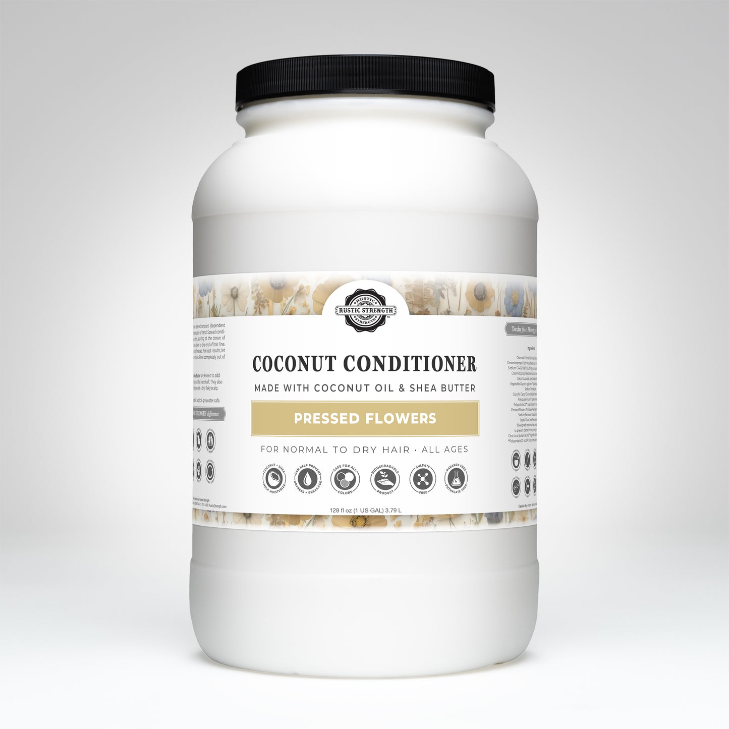 Coconut Conditioner | Pressed Flowers