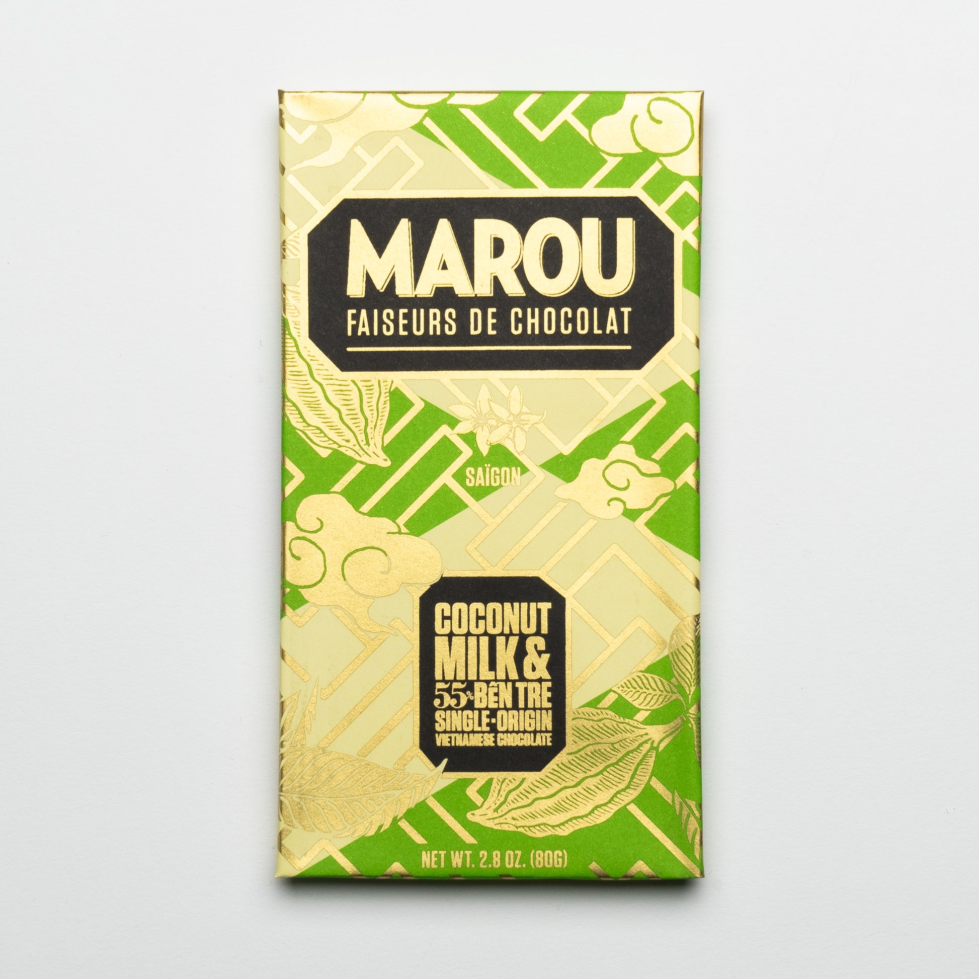 Marou Coconut Milk & Ben Tre 55% – Rustic Strength