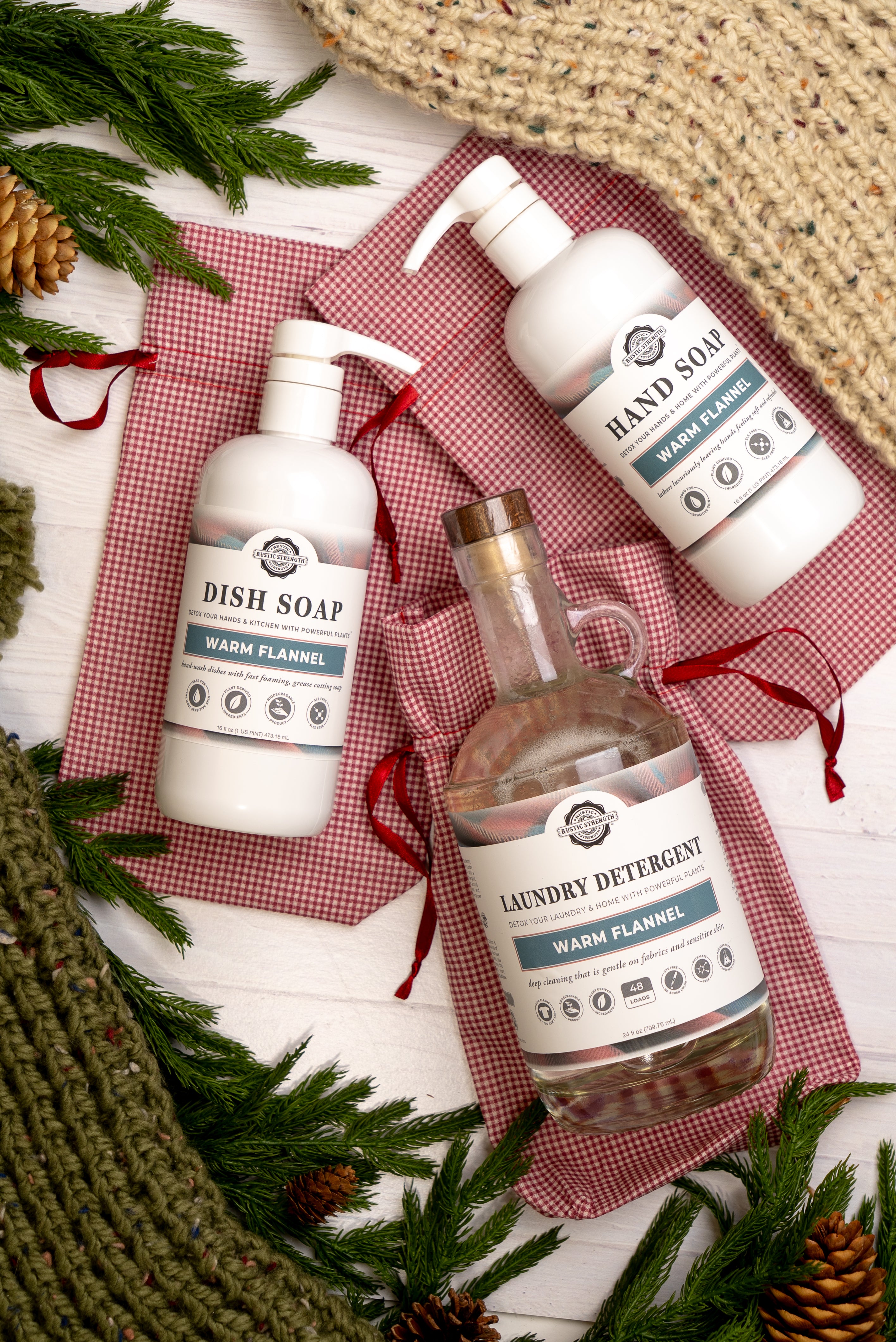 Gift Ready | Winter Cleaning Set | Warm Flannel