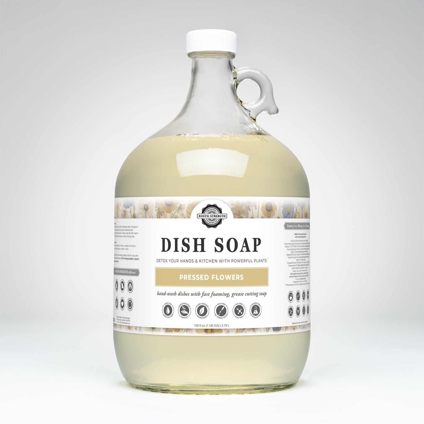 Dish Soap | Pressed Flowers