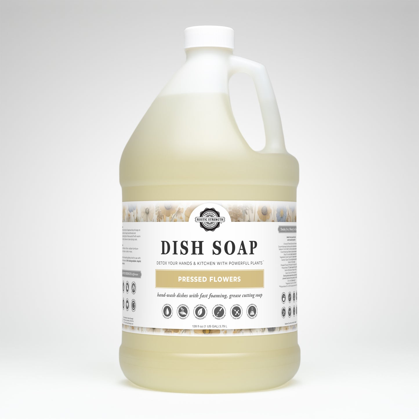 Dish Soap | Pressed Flowers