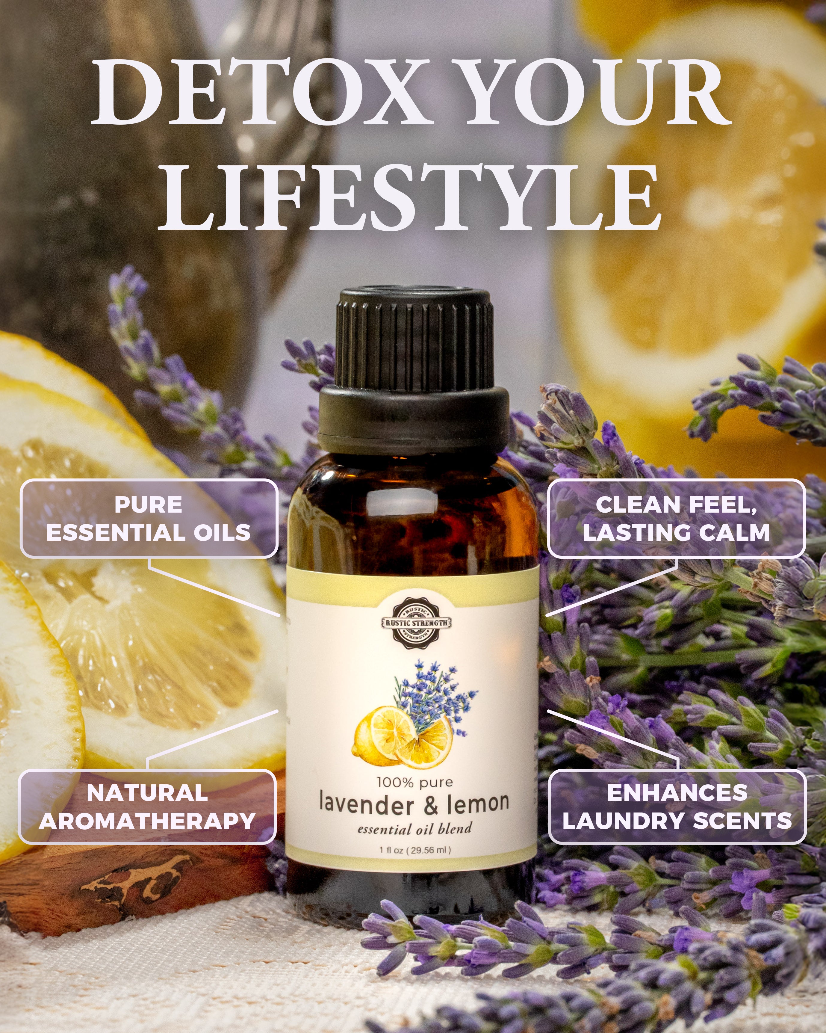 Lavender & Lemon Essential Oil Blend