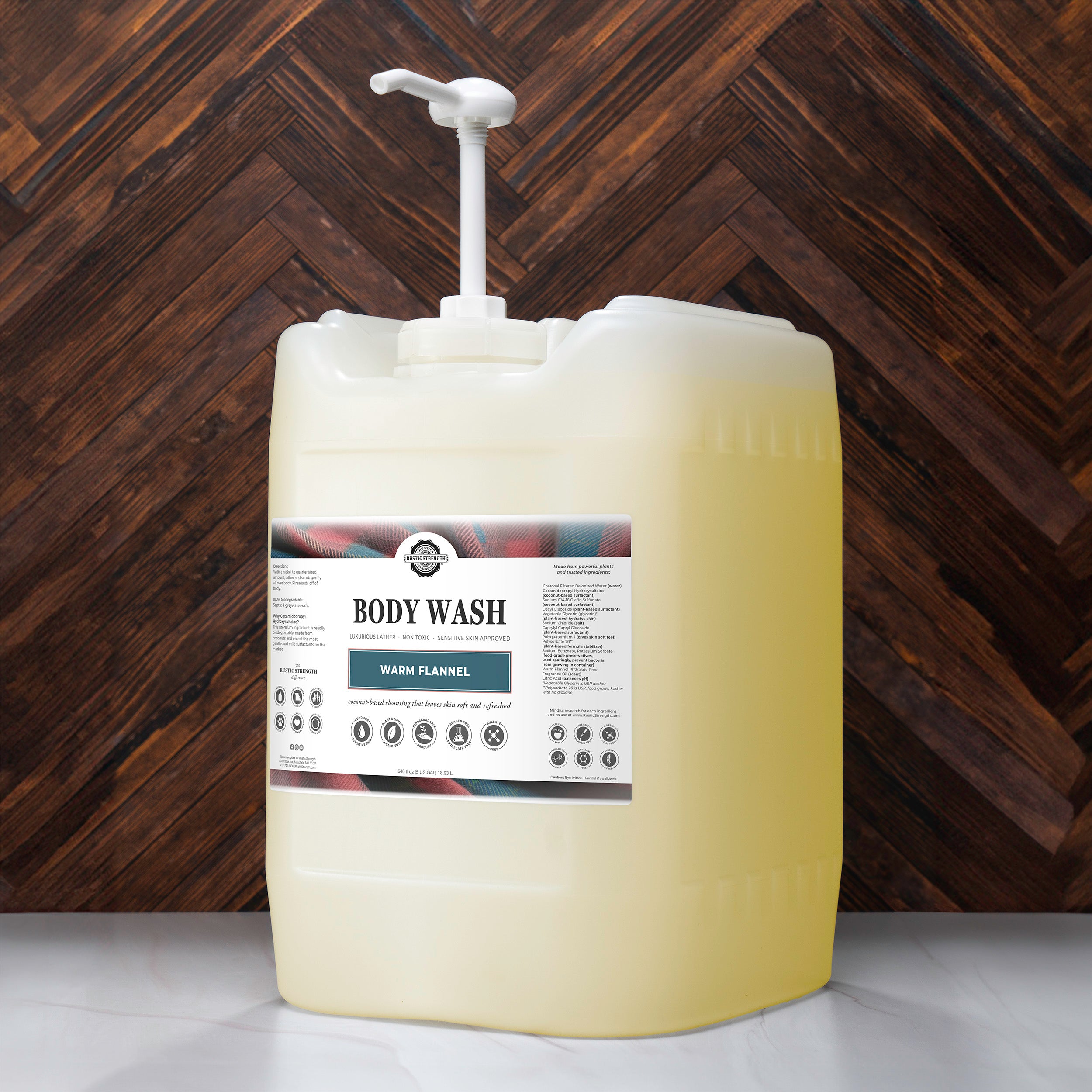 Moisturizing Body Wash | Warm Flannel