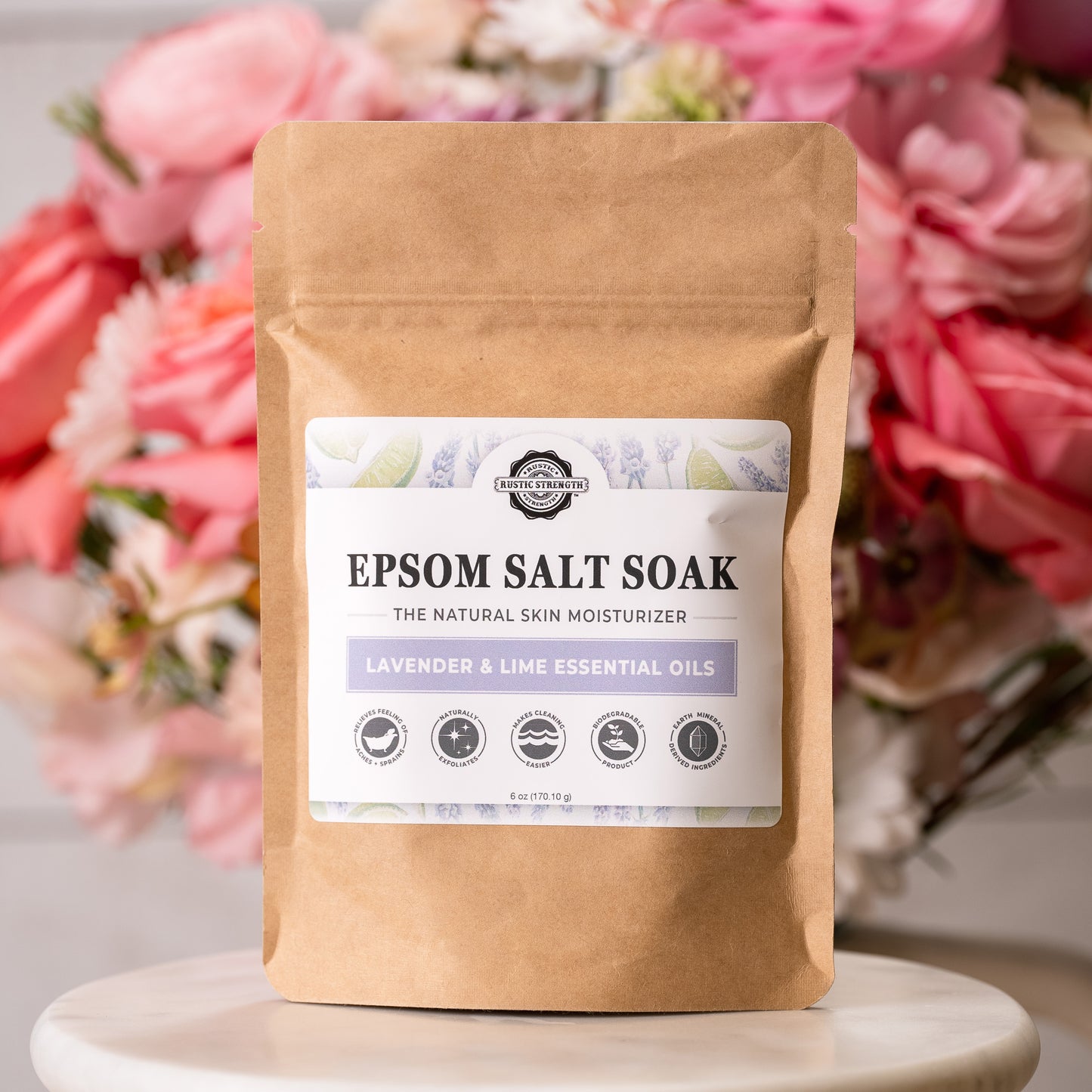 Epsom Salt Soak | Lavender & Lime