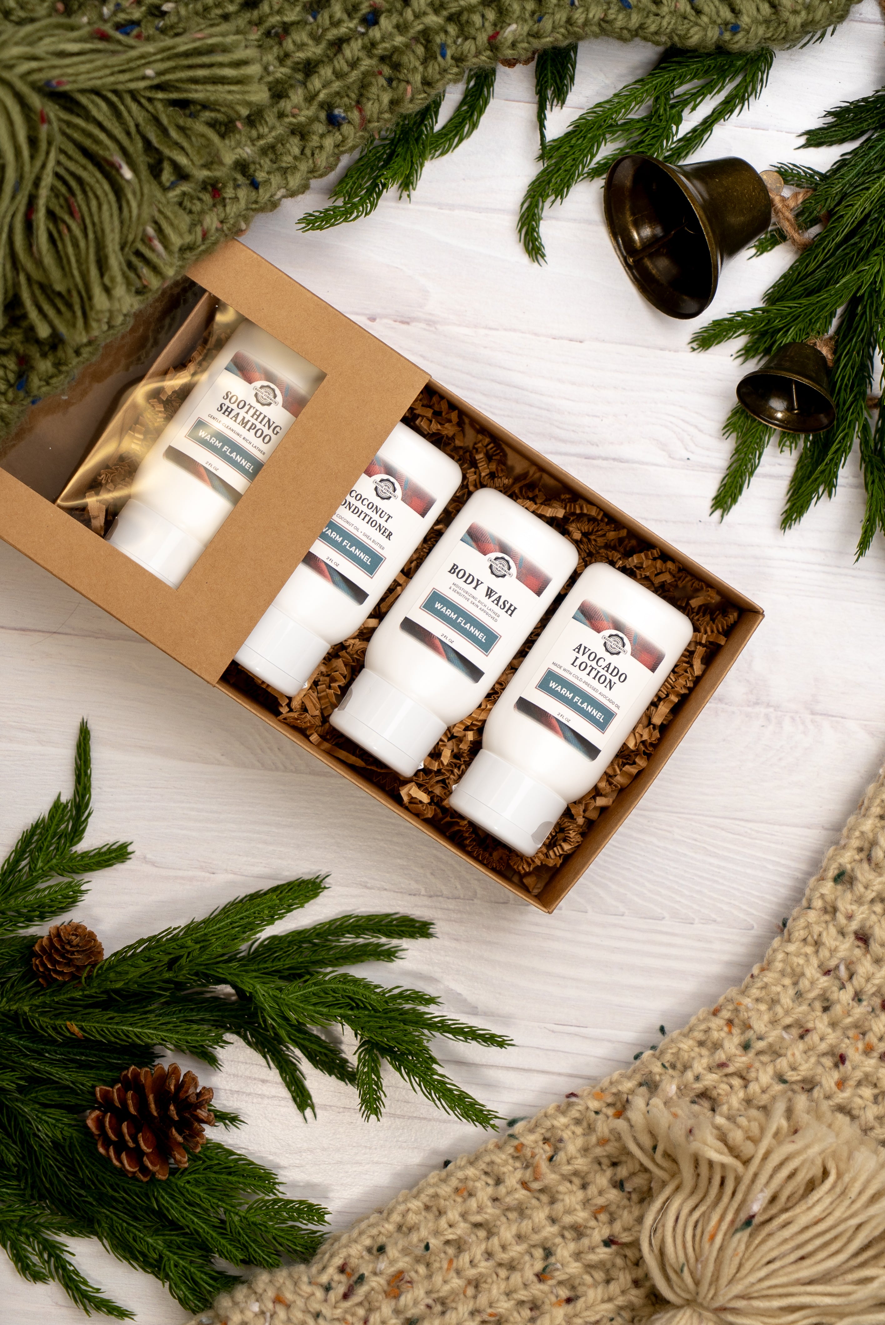Gift Ready | Travel Kit | Warm Flannel | 2 oz