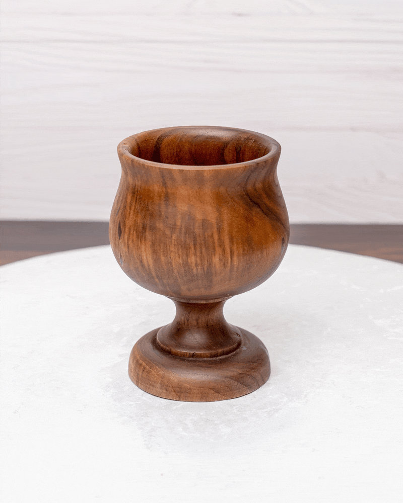 Walnut Goblet | Way of the Worm | JY0125