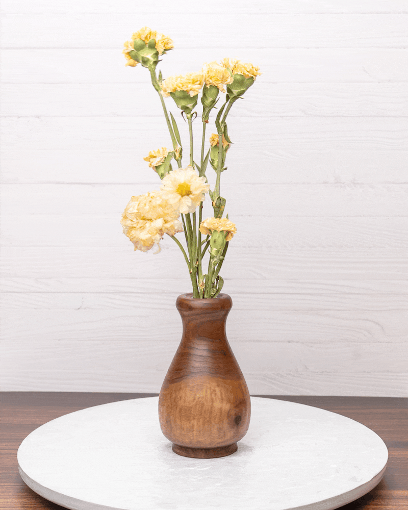 Walnut Small Vase | JY0325