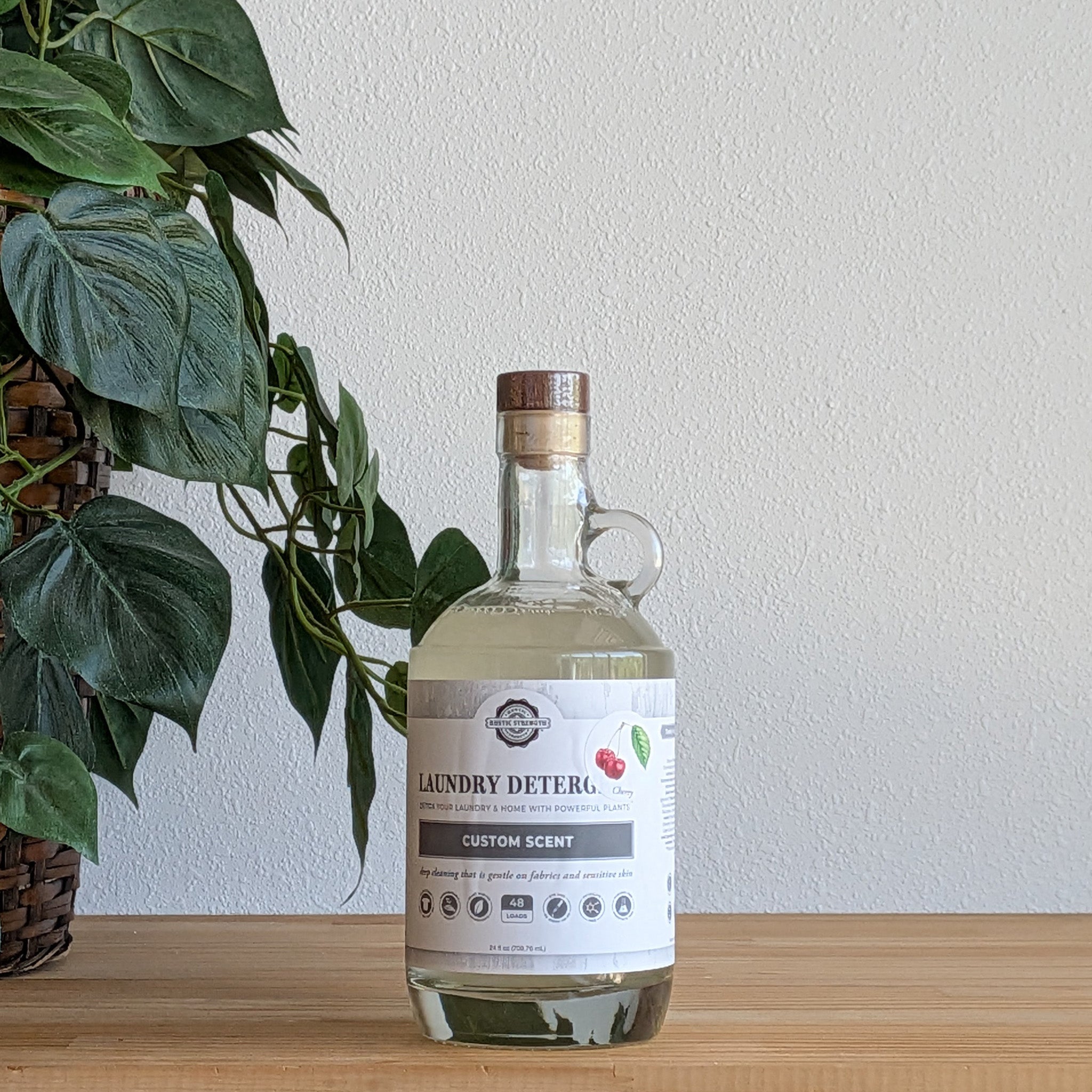 CLEARANCE | Laundry Detergent | Lemon ( 24 oz Glass )