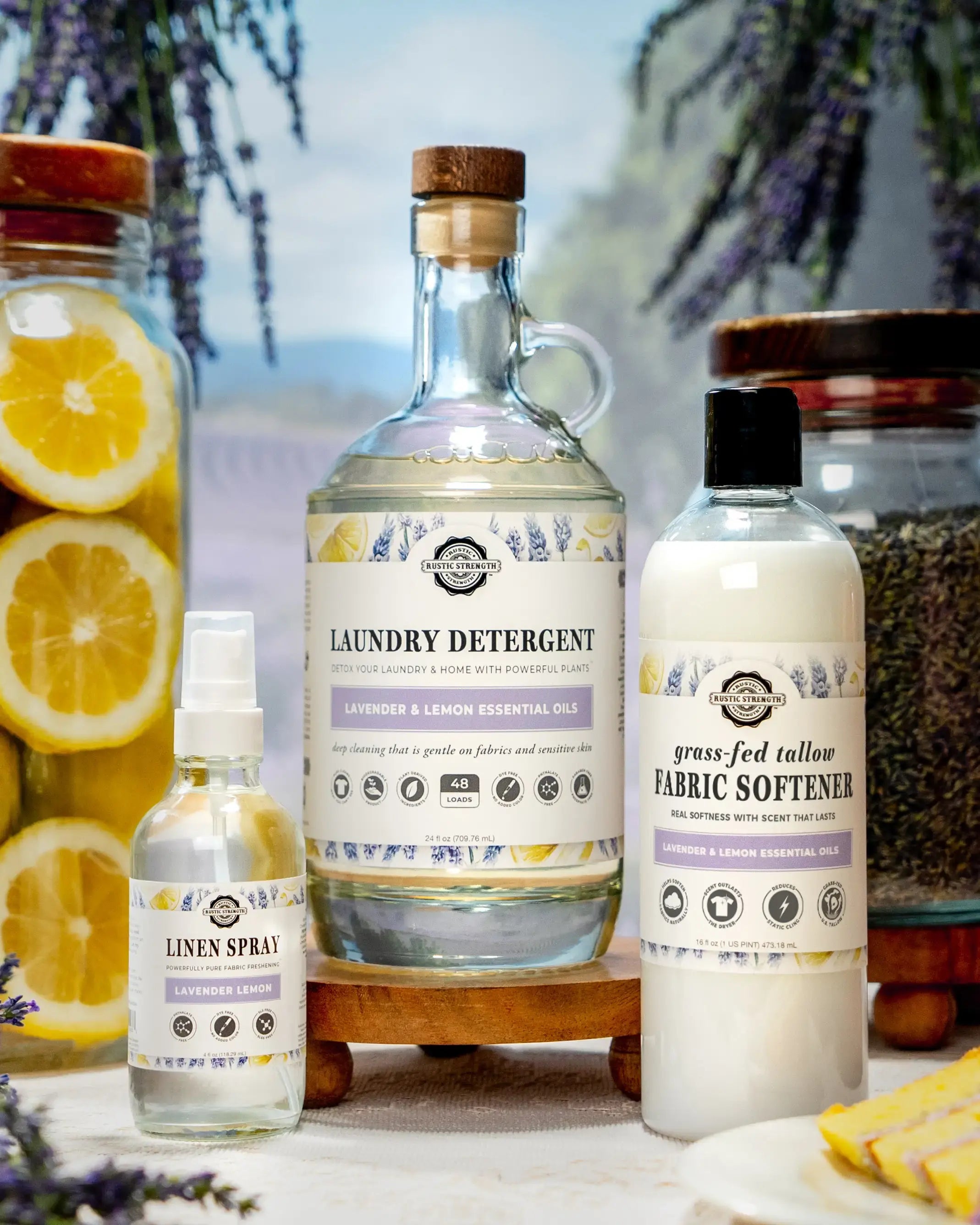 Tallow Fabric Softener | Lavender & Lemon