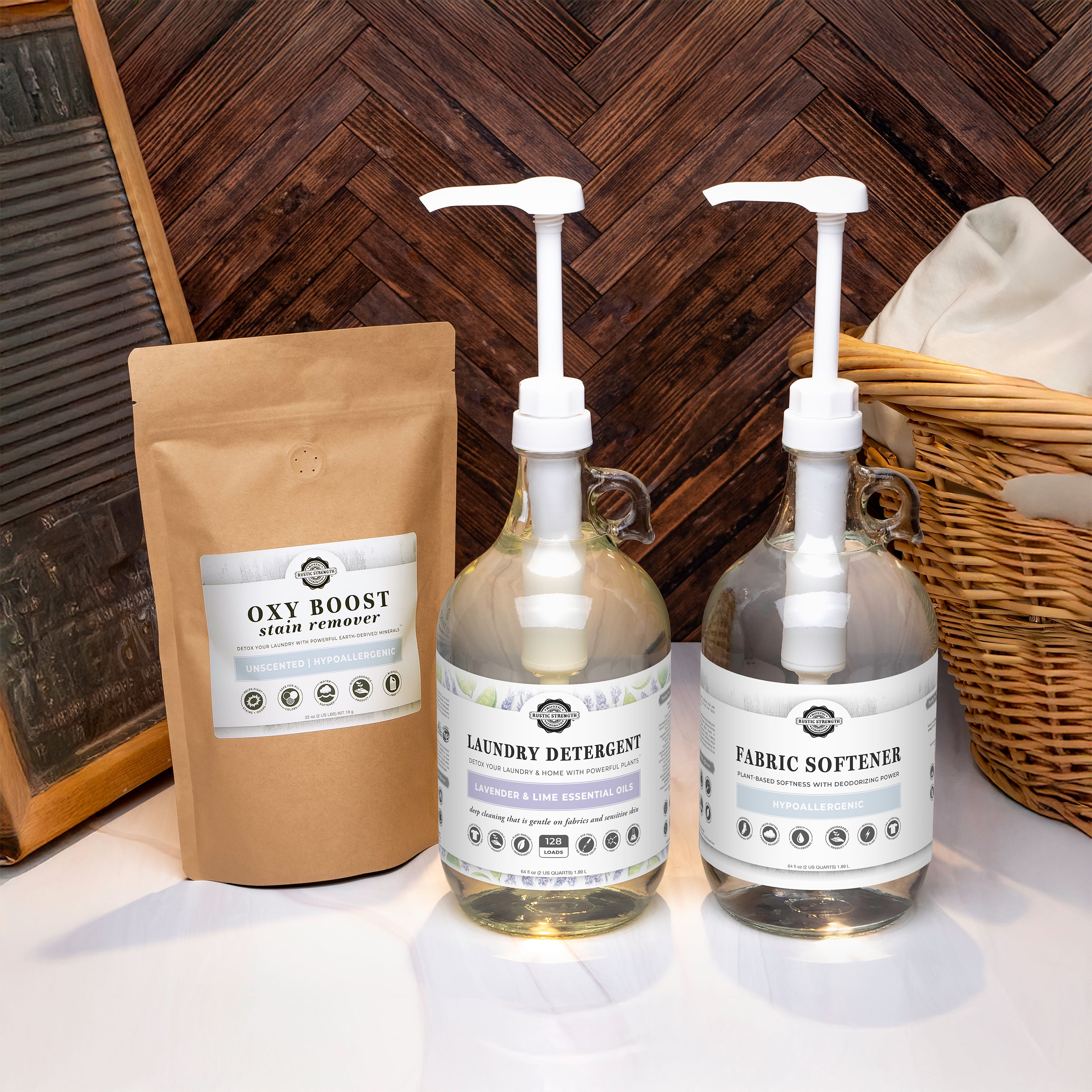 Laundry Detox Set | Glass