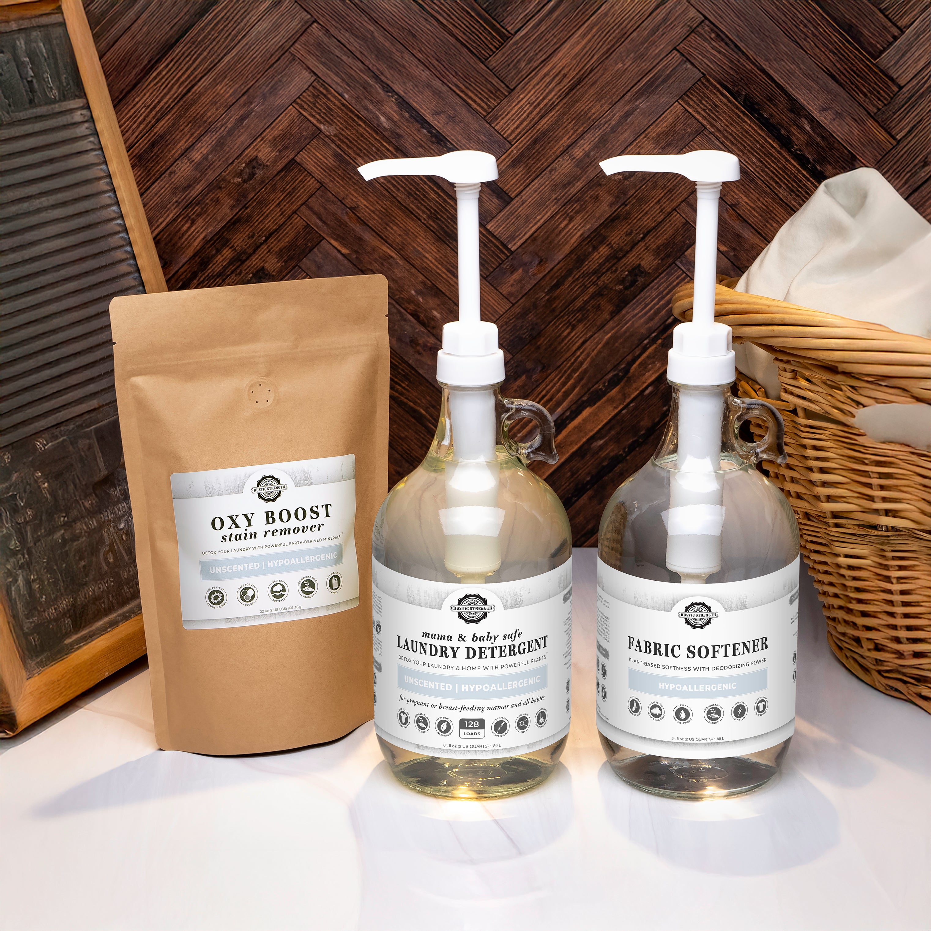 Laundry Detox Set | Glass