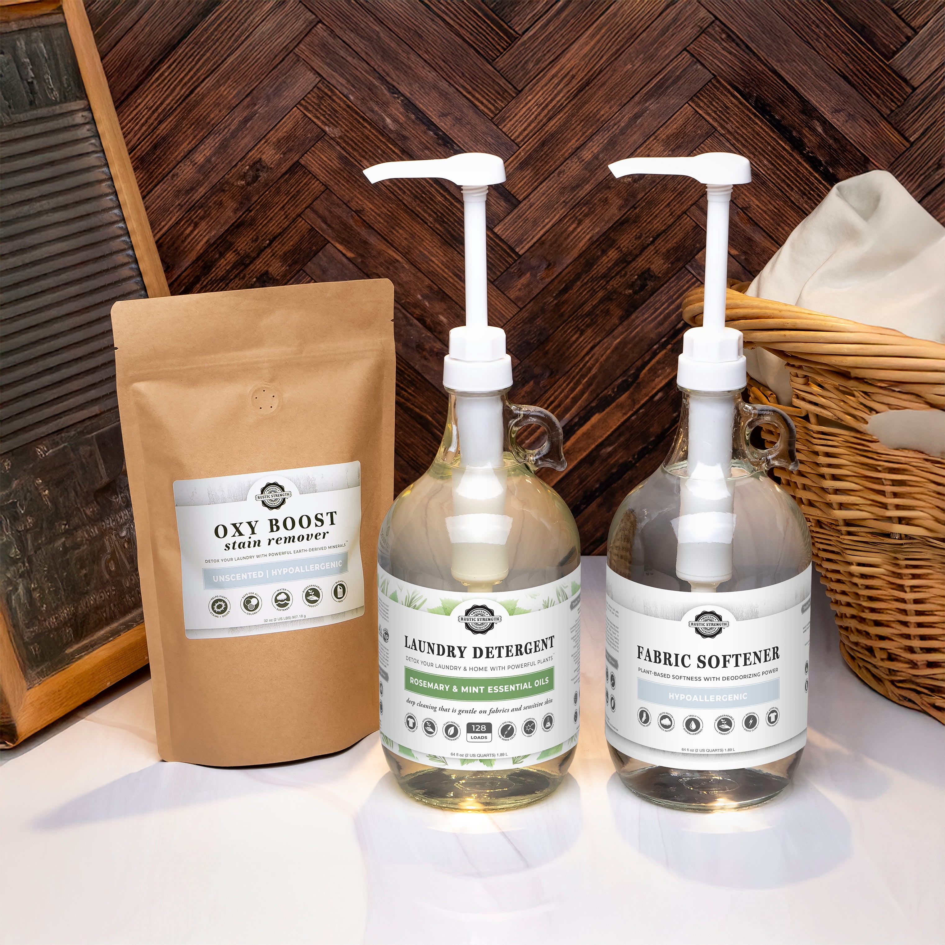 Laundry Detox Set | Glass