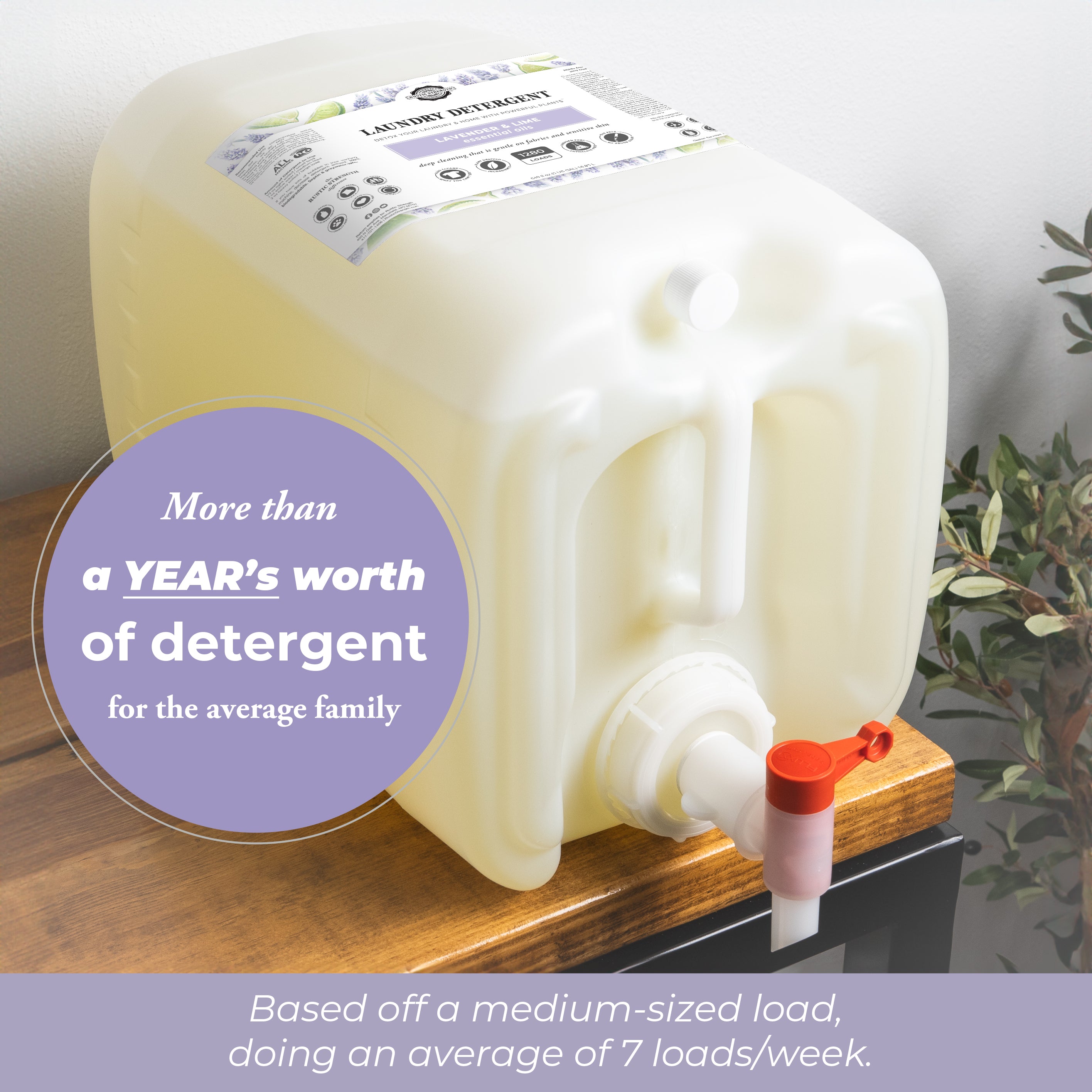 Laundry Detergent | Lavender & Lime