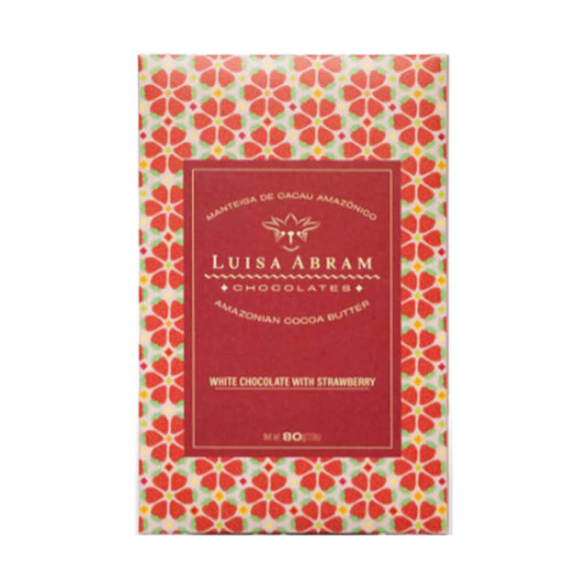 White Chocolate | Luisa Abram | Strawberry 80g