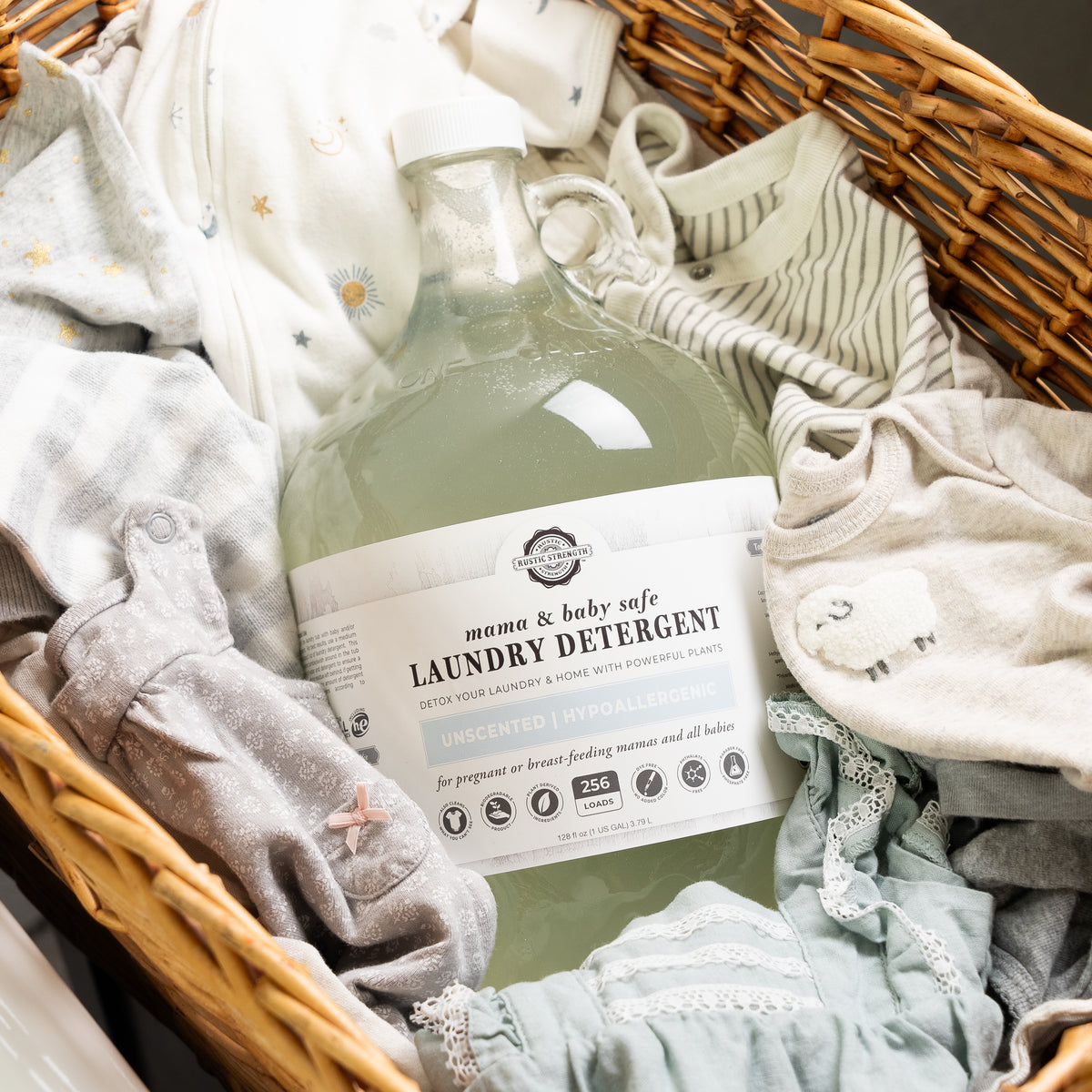 Baby Safe Laundry Detergent for Sensitive Skin | Organic & Natural ...