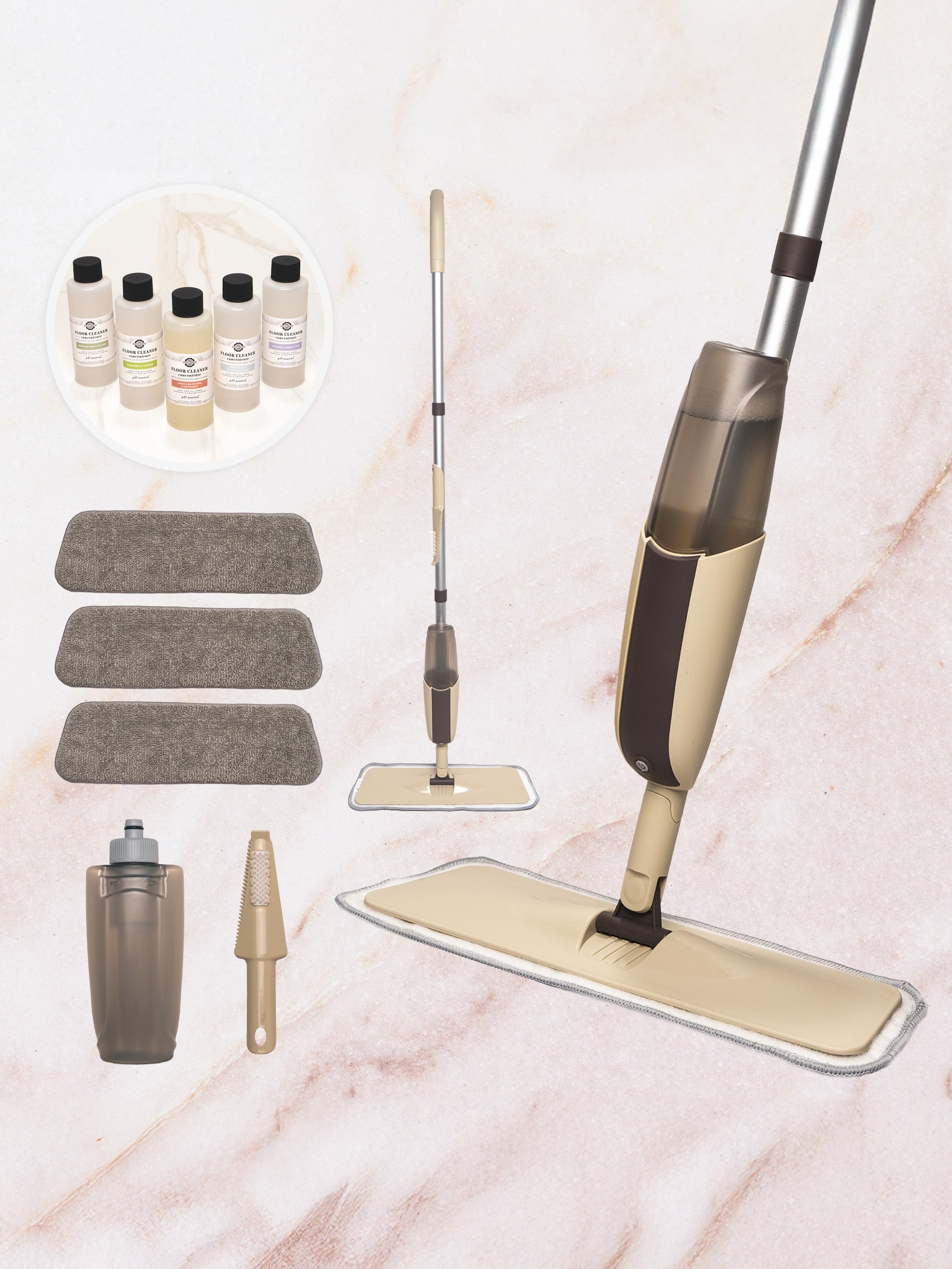 Code Zero Mop Zero Waste Mop - Eco Friendly Floor Mop – Rustic Strength