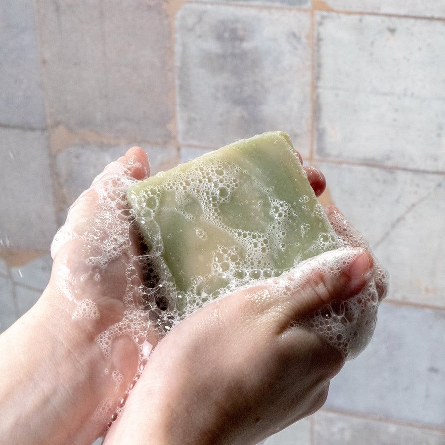 Oir Peppermint, Lavender, Patchouli, Tea Tree Soap