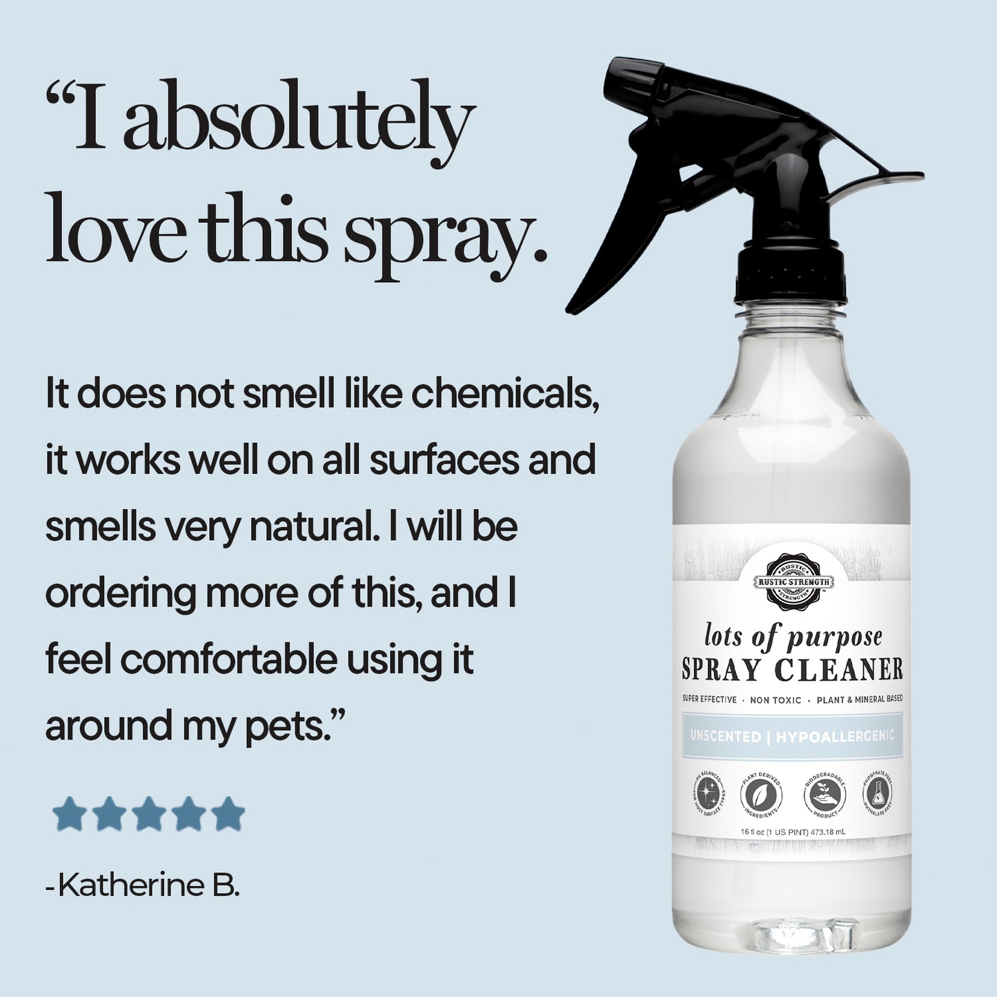 Lots of Purpose Spray Cleaner | Unscented