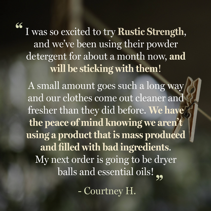 Powder Laundry Detergent