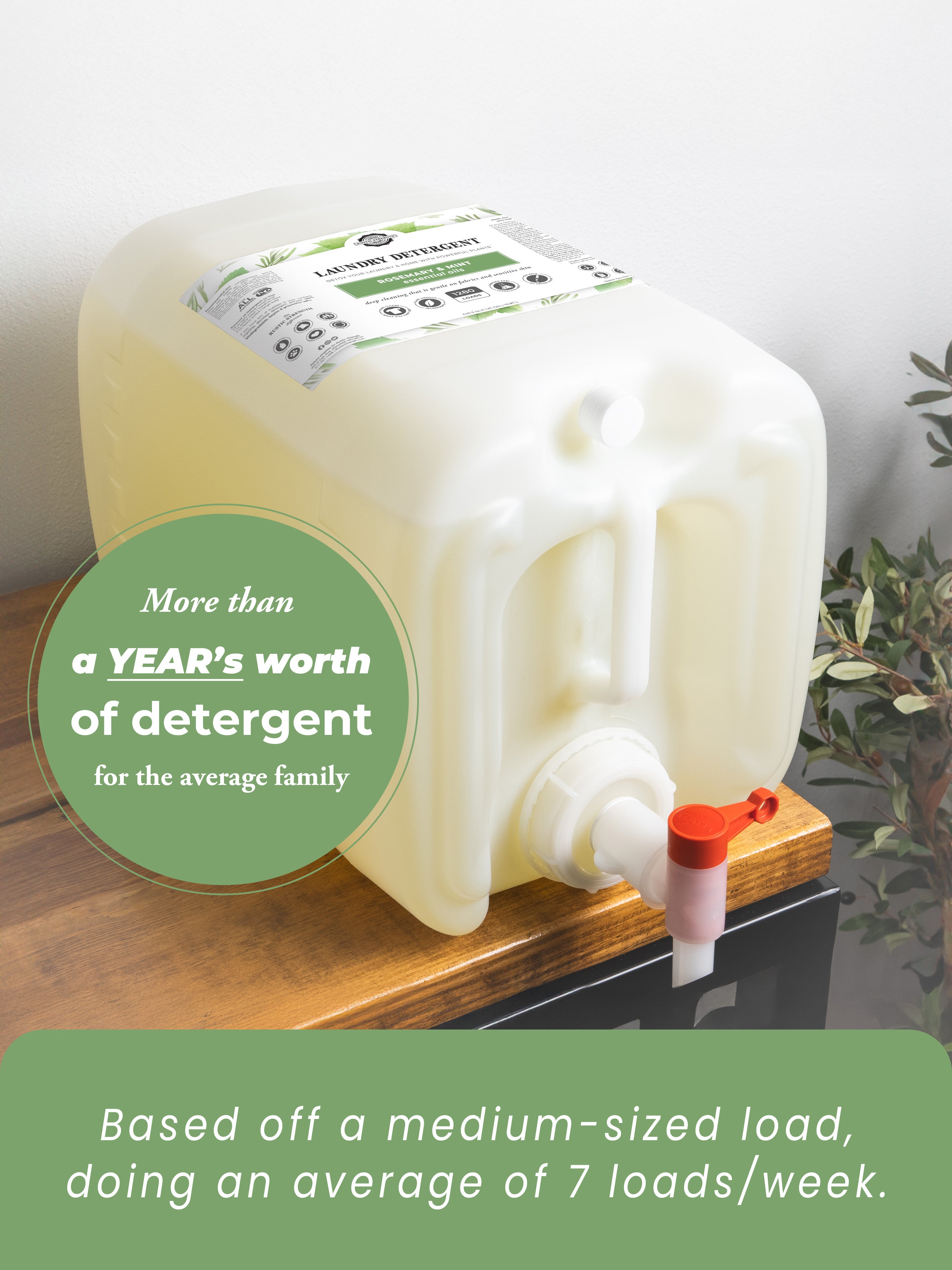 Laundry Detergent | Rosemary & Mint
