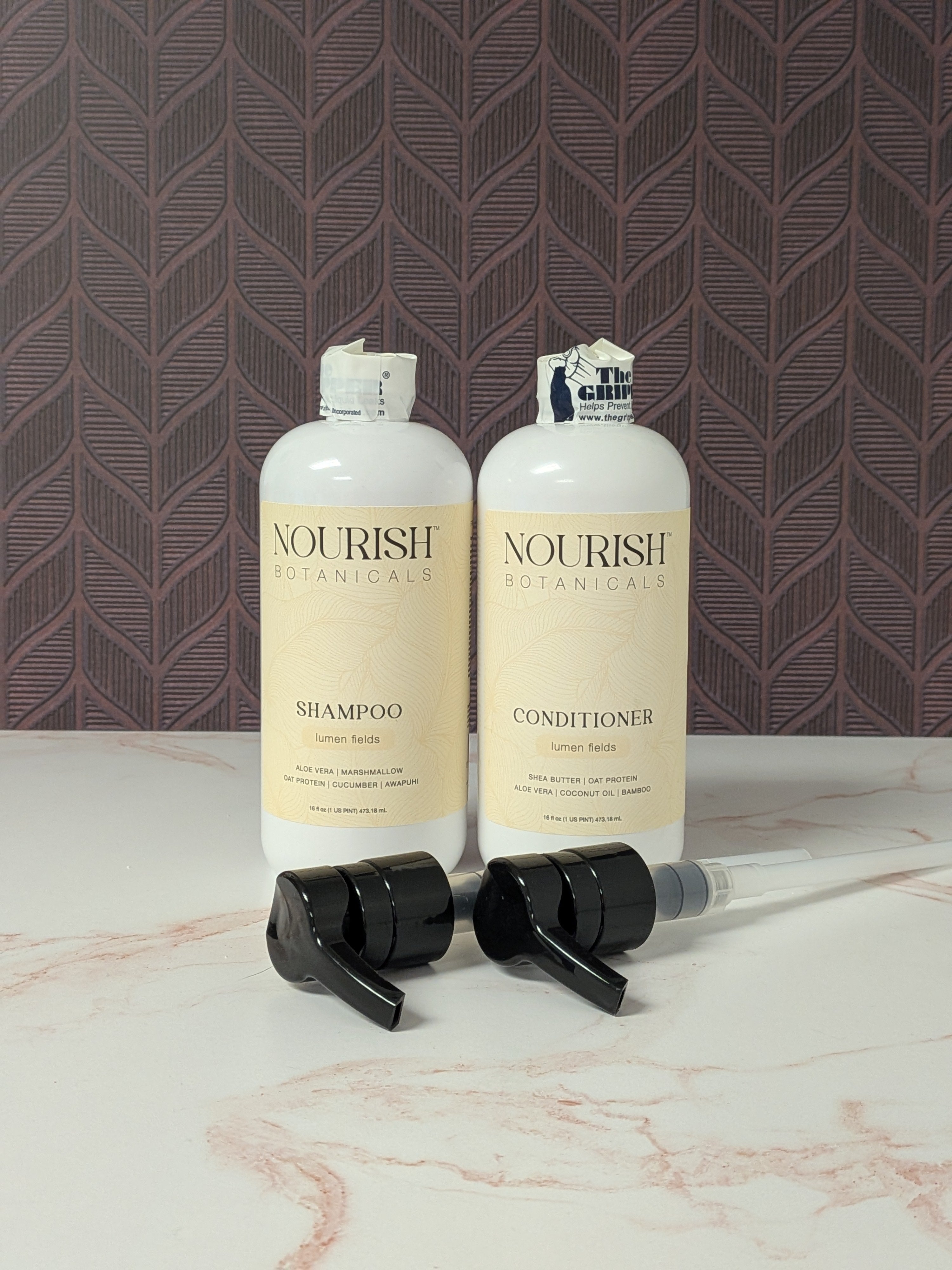 CLEARANCE | Aloe Vera Shampoo + Conditioner | Lumen Fields | 16 oz