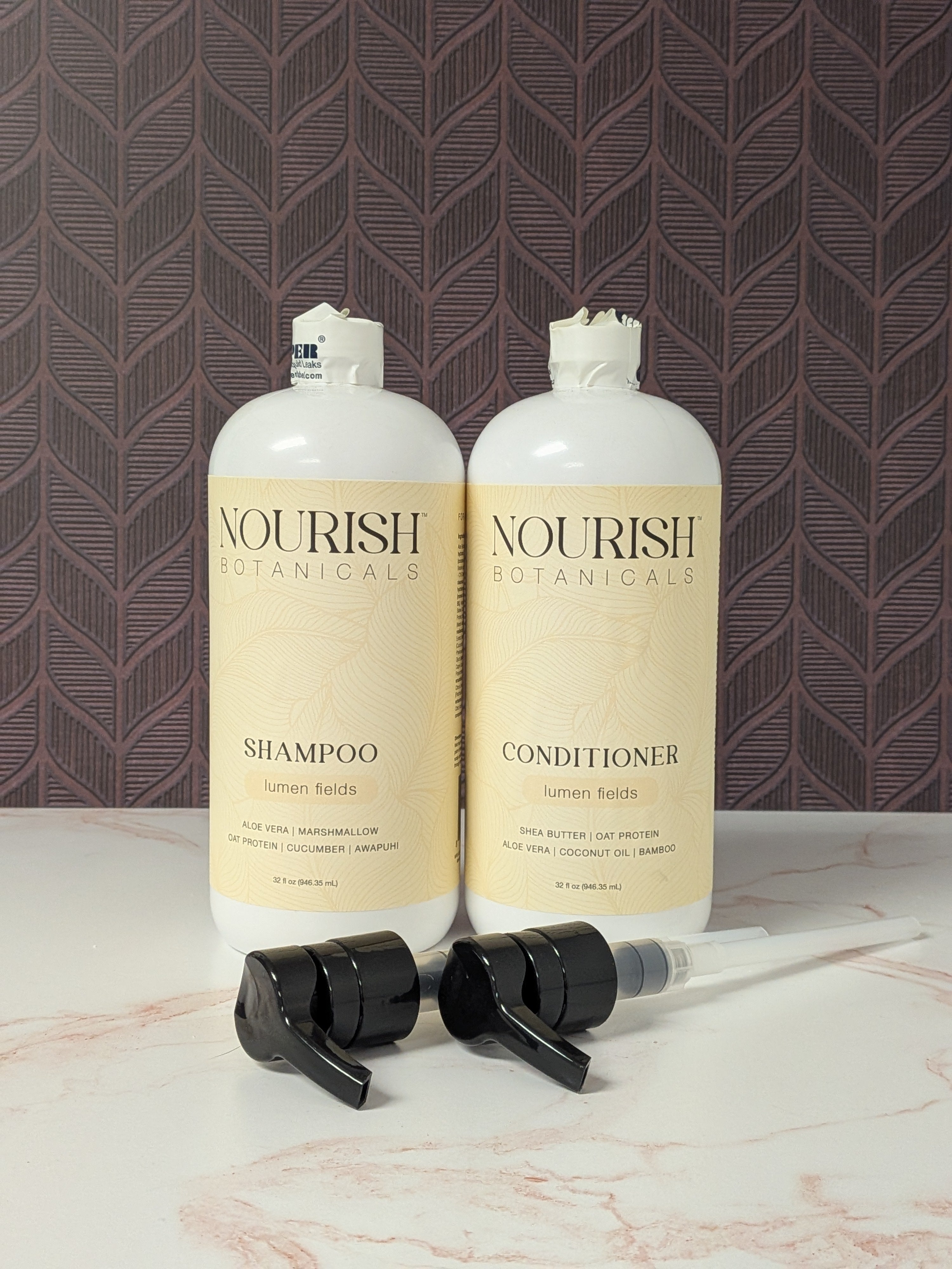 CLEARANCE | Aloe Vera Shampoo + Conditioner | Lumen Fields | 32 oz