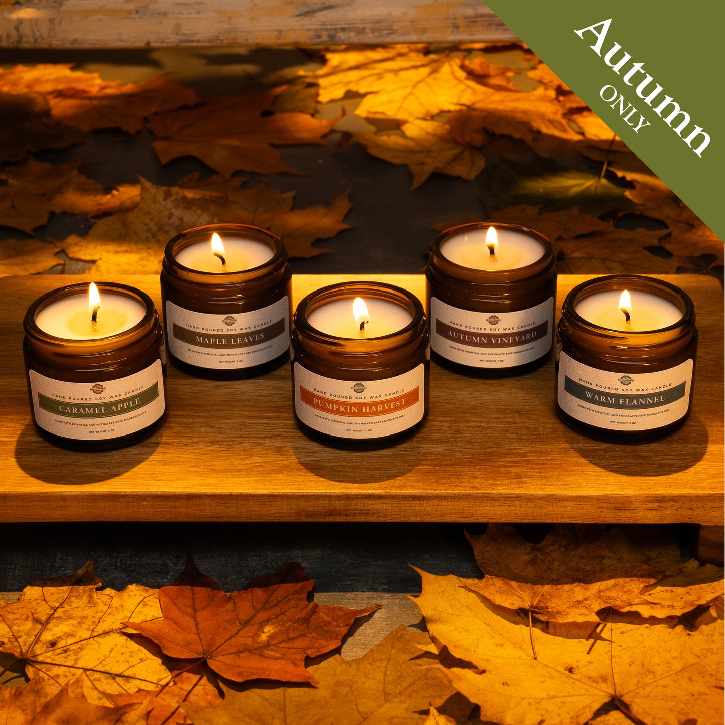 Autumn Candle Sampler | 2 oz