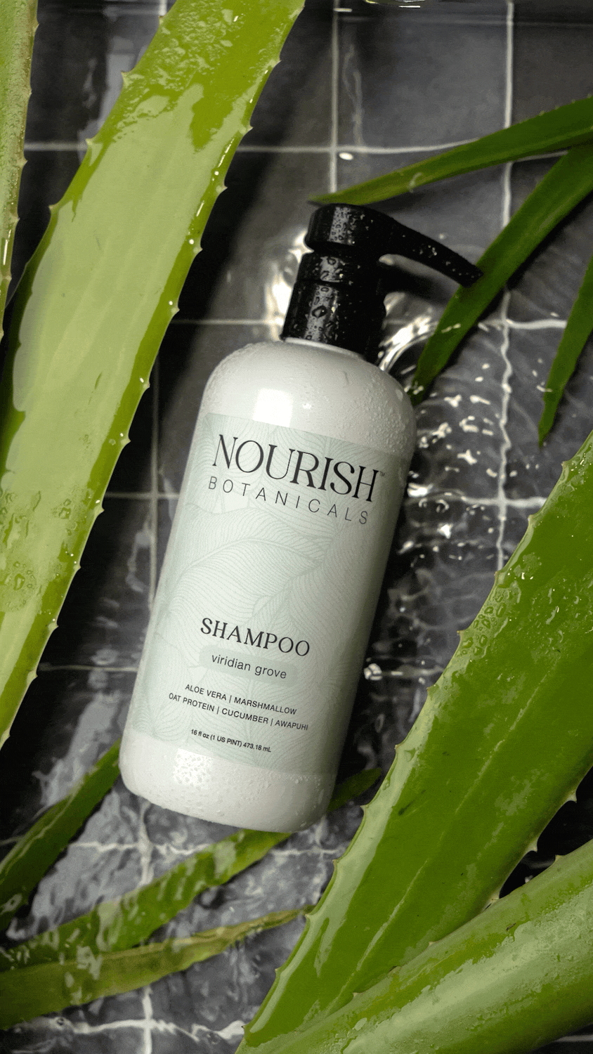 aloe vera plant gif Aloe Vera Shampoo