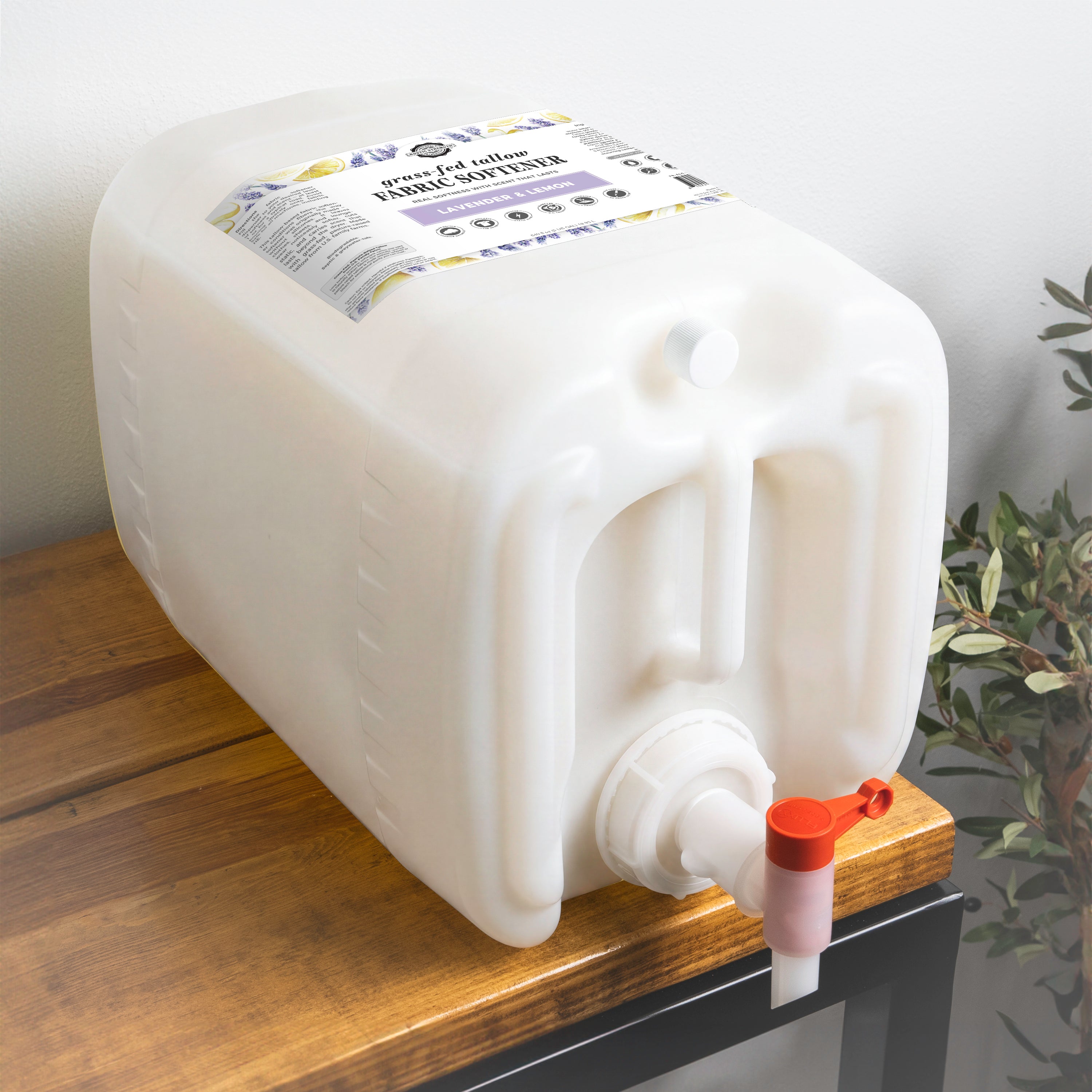 Tallow Fabric Softener | Lavender & Lemon - Rustic Strength