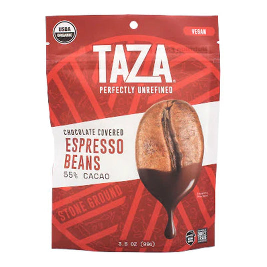 Espresso Beans | Taza | Dark Chocolate Covered 3.5 oz