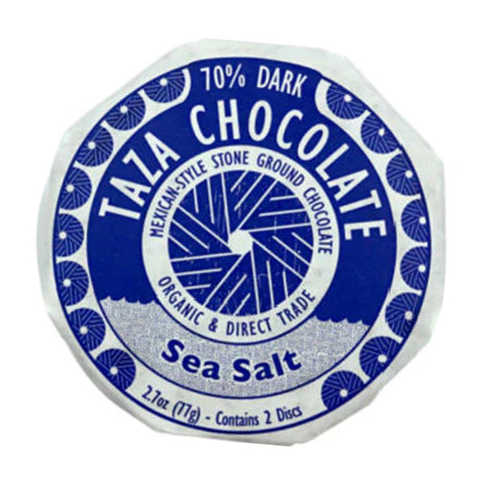 Dark Chocolate | Taza Mexicano | Sea Salt Disc 70% 2.7oz