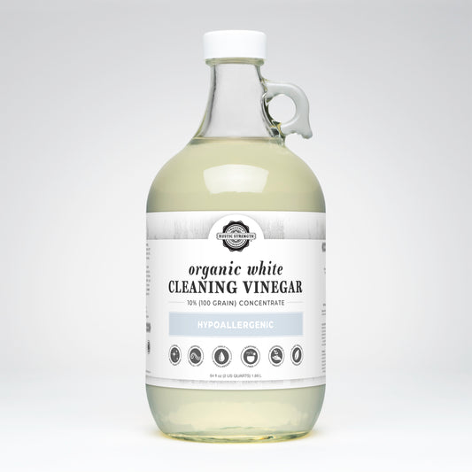 Organic White Cleaning Vinegar Concentrate | 10% (100 grain)