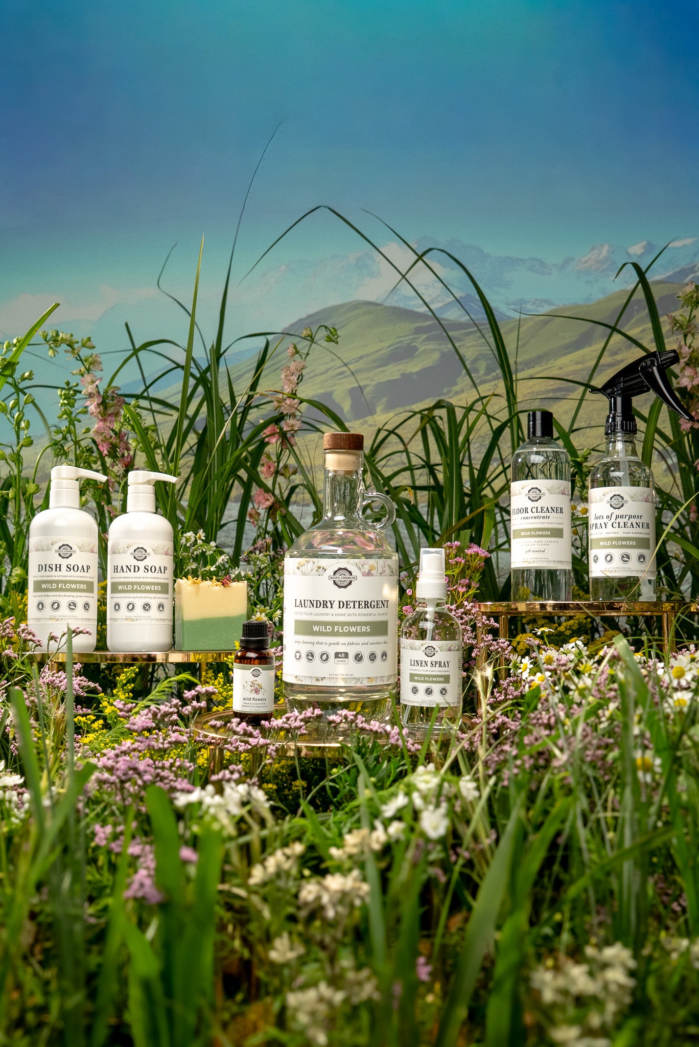 Wild Flowers Clean Trio