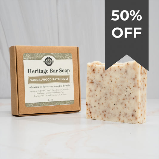 CLEARANCE | Bar Soap | Sandalwood Patchouli