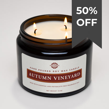 CLEARANCE | Seasonal Candle | Autumn Vineyard