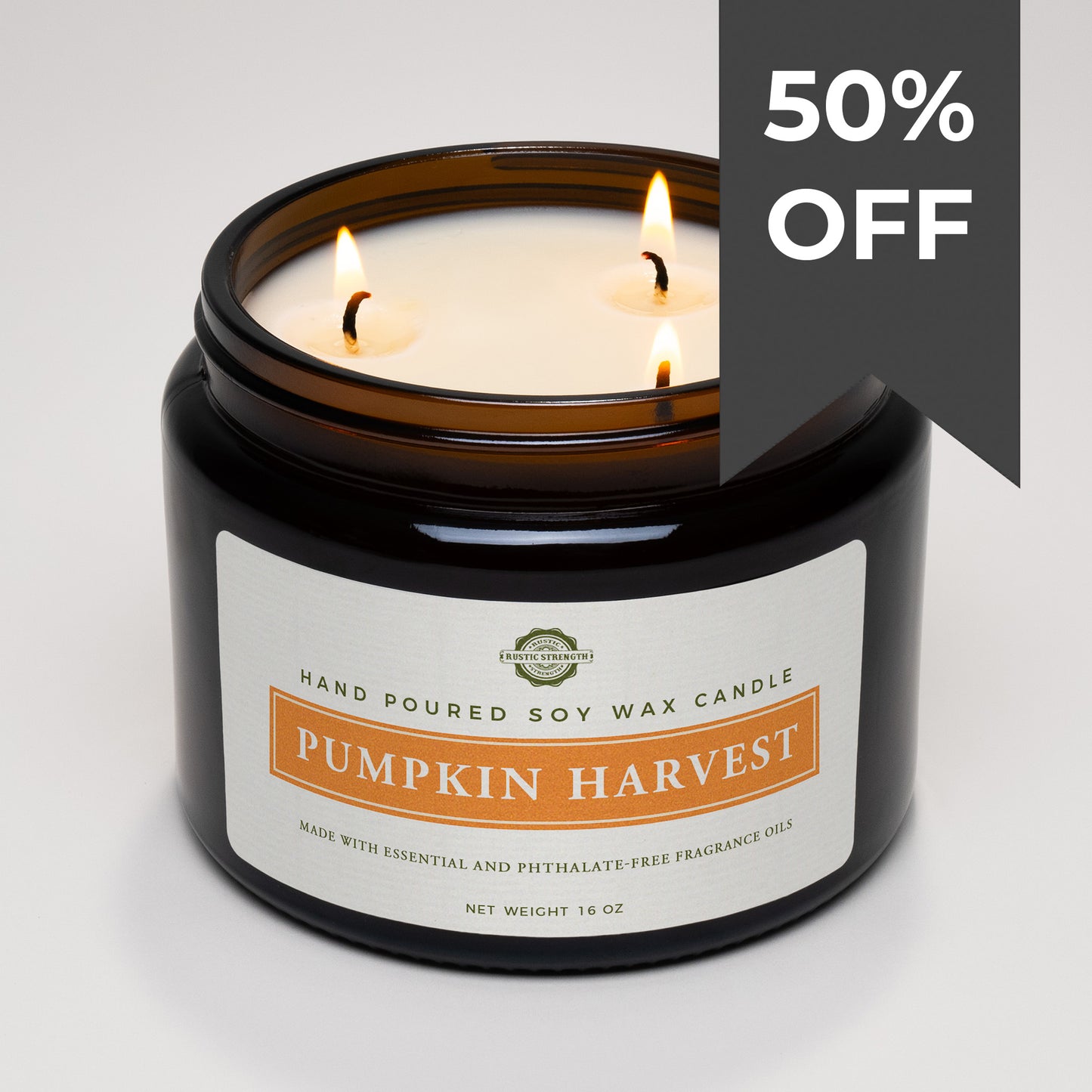 CLEARANCE | Seasonal Candle | Pumpkin Harvest