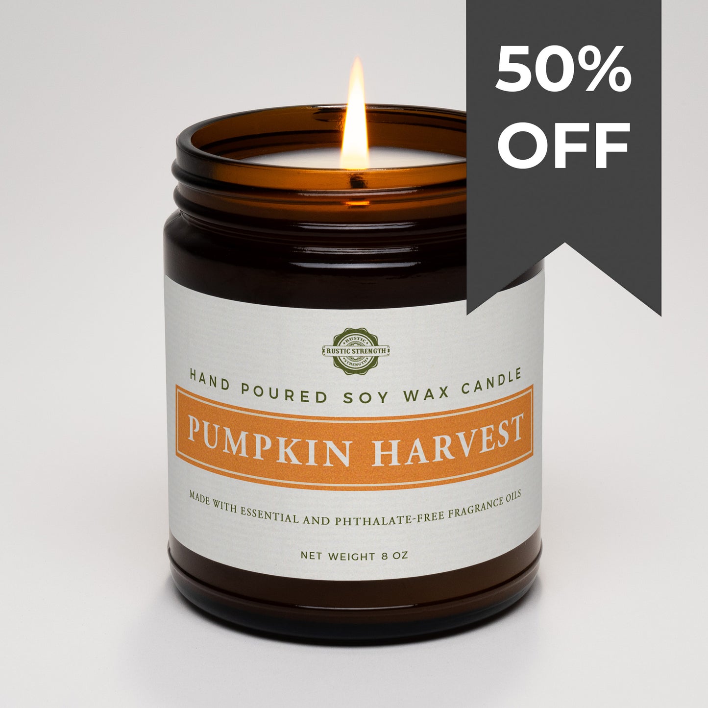 CLEARANCE | Seasonal Candle | Pumpkin Harvest